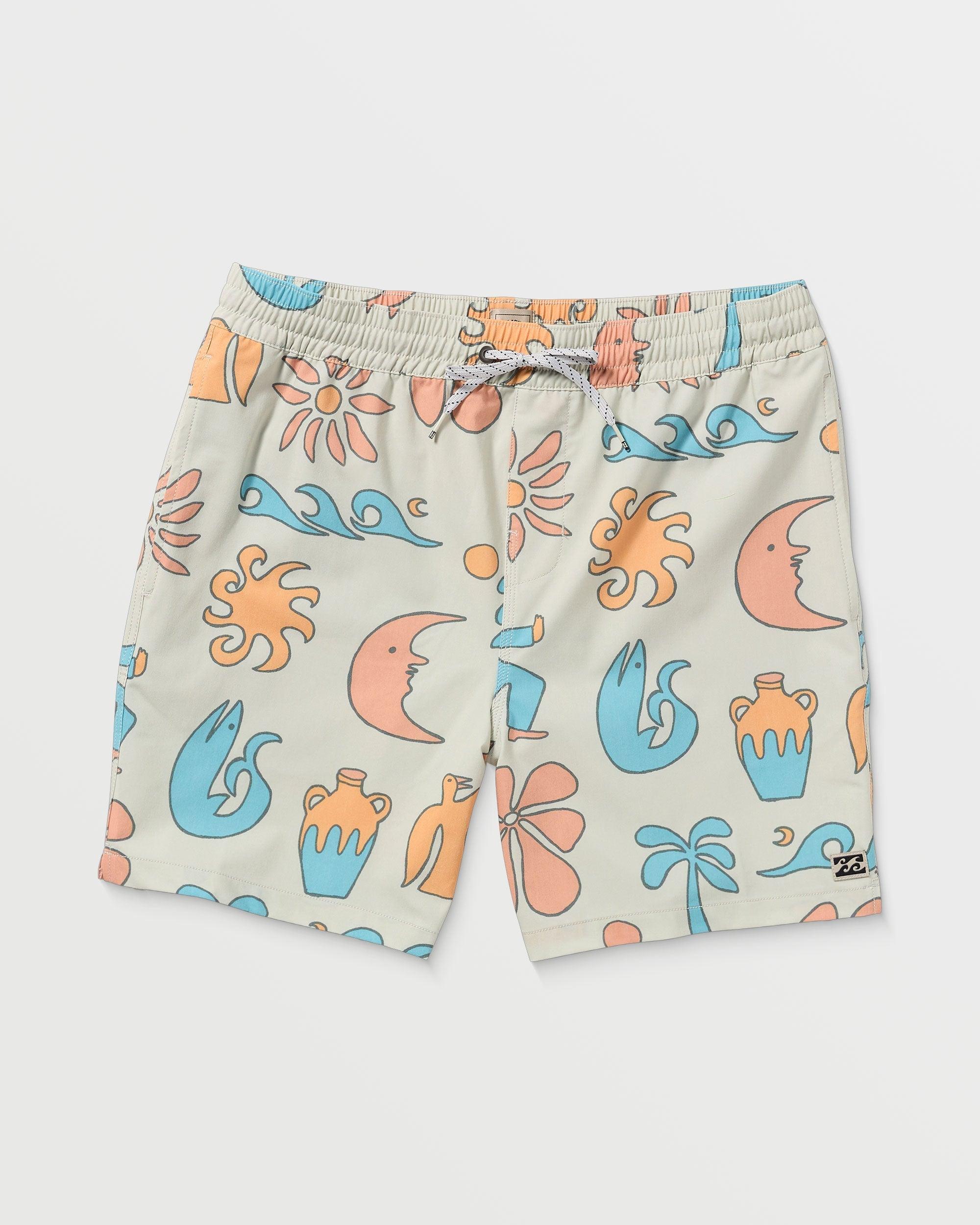 All Day Laybacks 16" Trunks - Mango Male Product Image