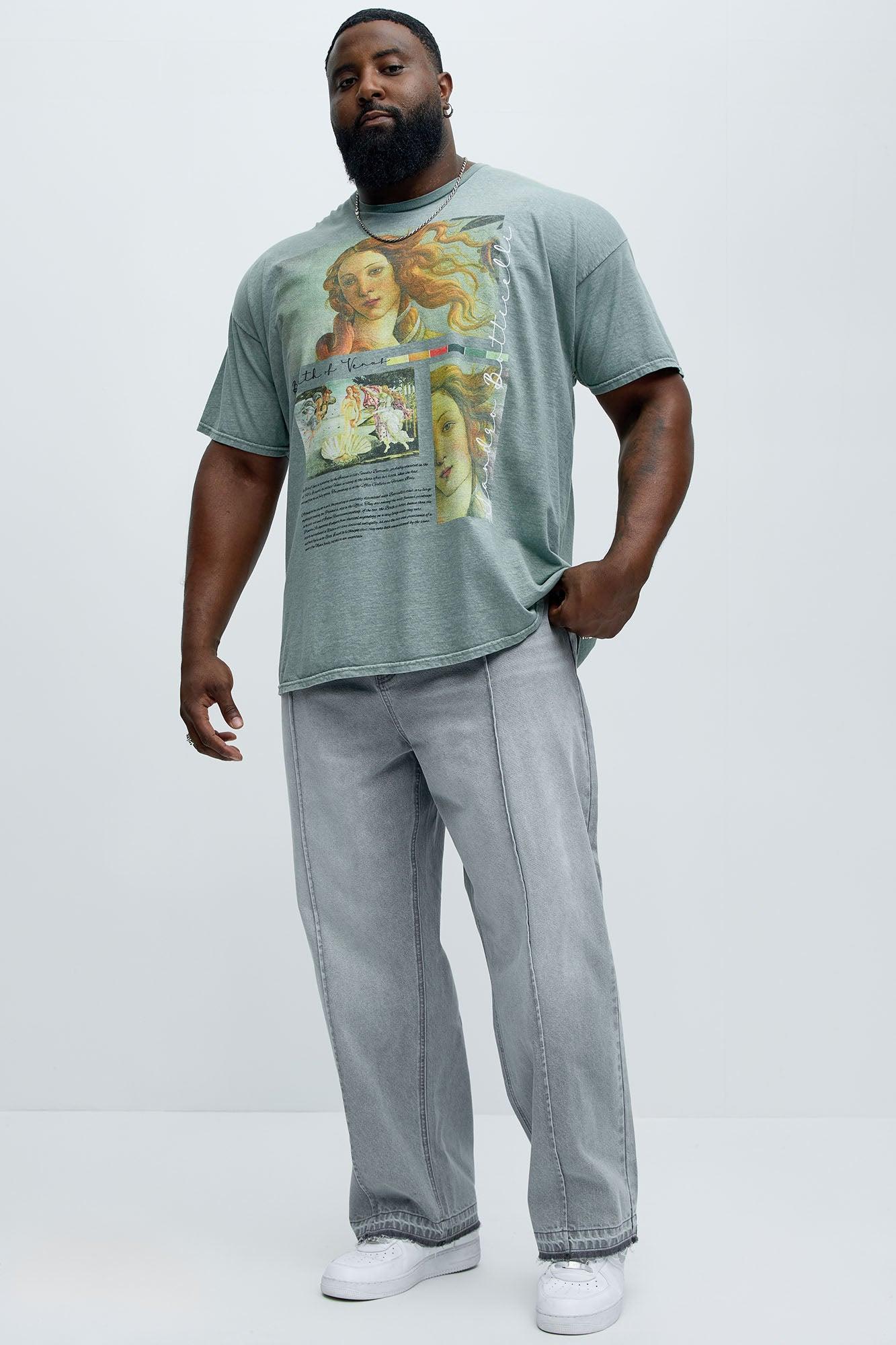 Botticelli The Birth Of Venus Short Sleeve Tee - Sage Product Image