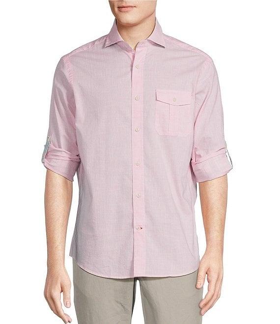 Cremieux Blue Label Key West Collection Solid Long Sleeve Woven Shirt Product Image