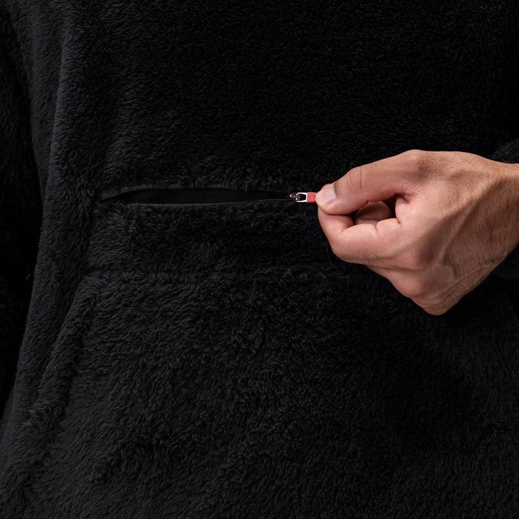 0553. Sherpa Recovery Hoodie - Navy/White Product Image