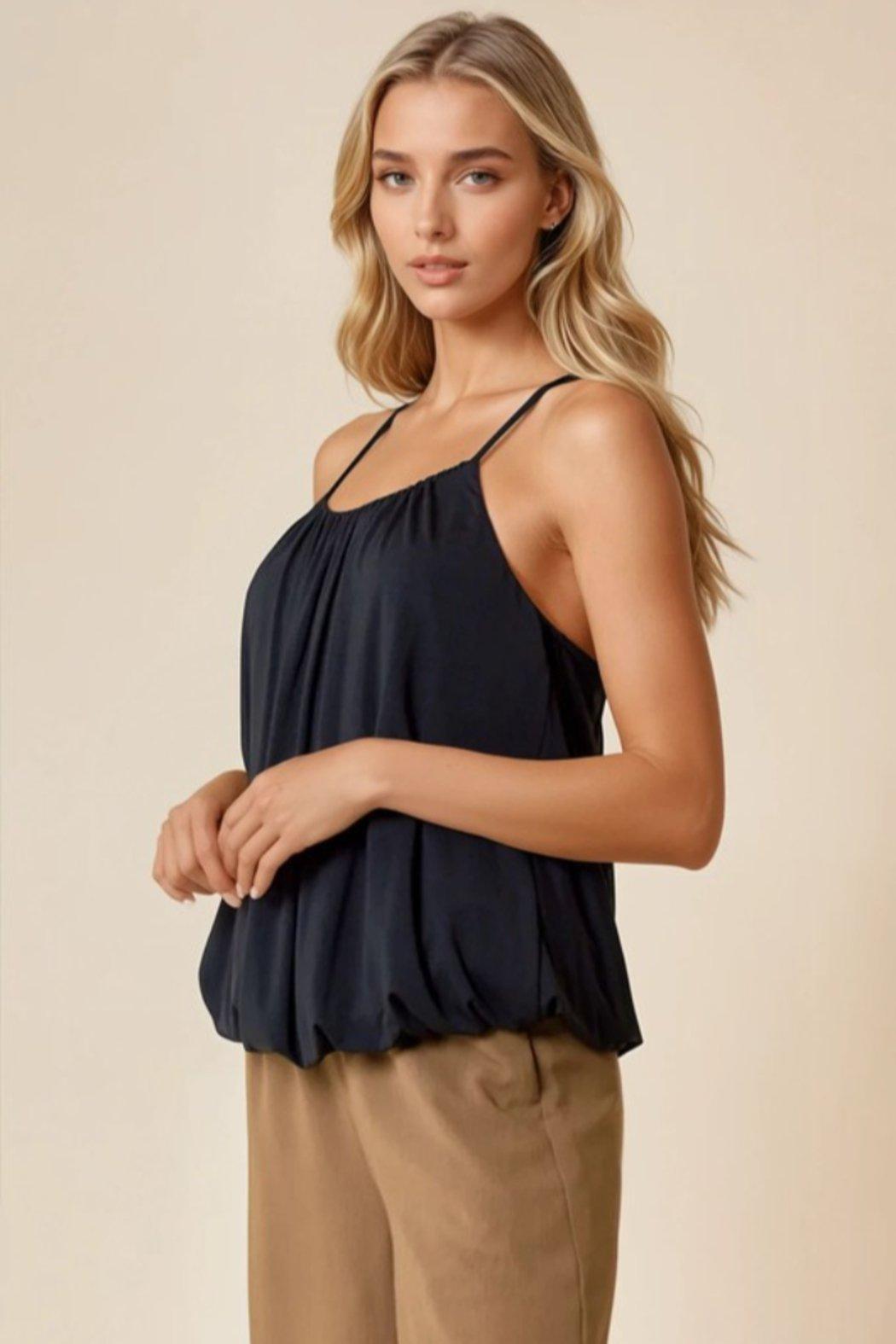 Crochet Back Top Product Image