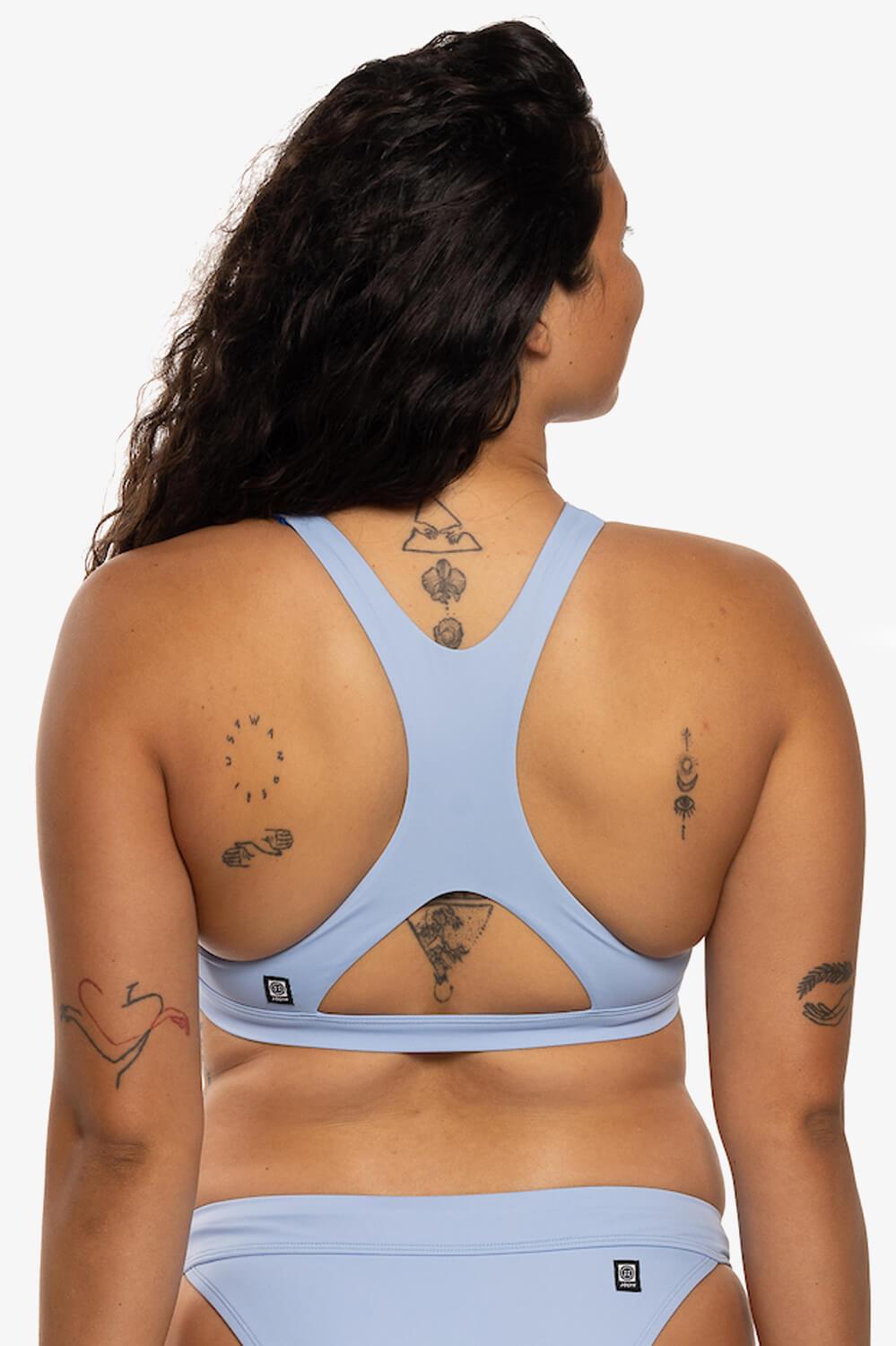 Carmen Bikini Top - Sky Female Product Image