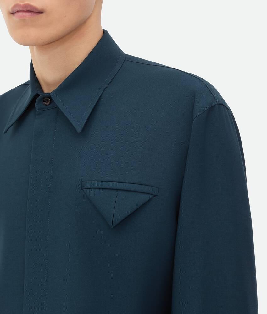 Men's Wool Grain De Poudre Trousers in Limonite Product Image