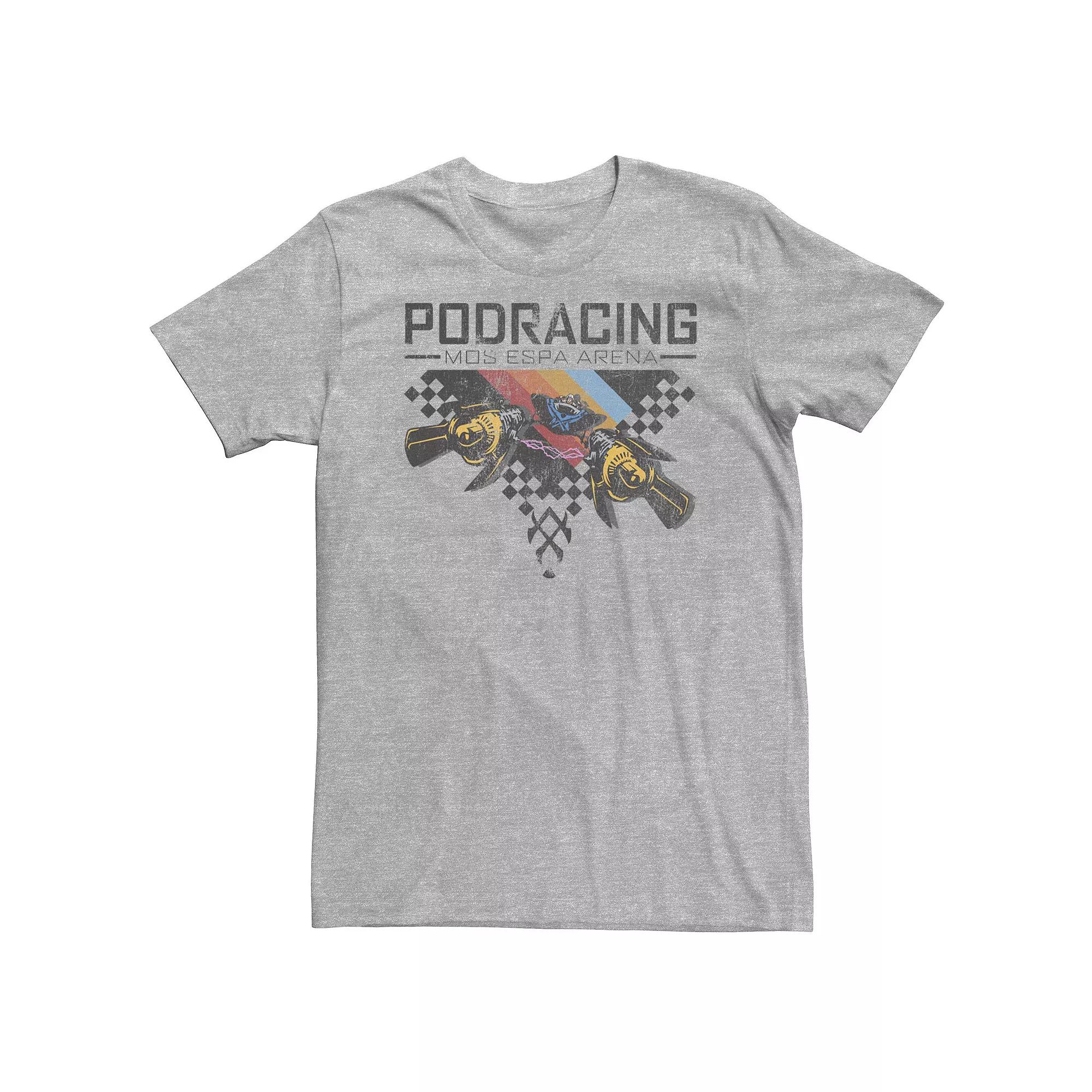 Big & Tall Star Wars Pod Racing Mos Espa Arena Tee, Men's,  Product Image