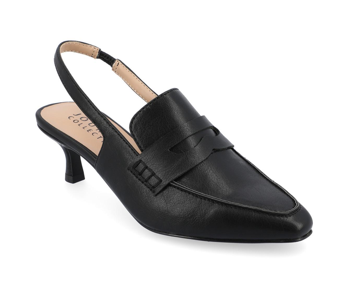 Women's Journee Collection Amory Slingback Loafer Pumps Product Image