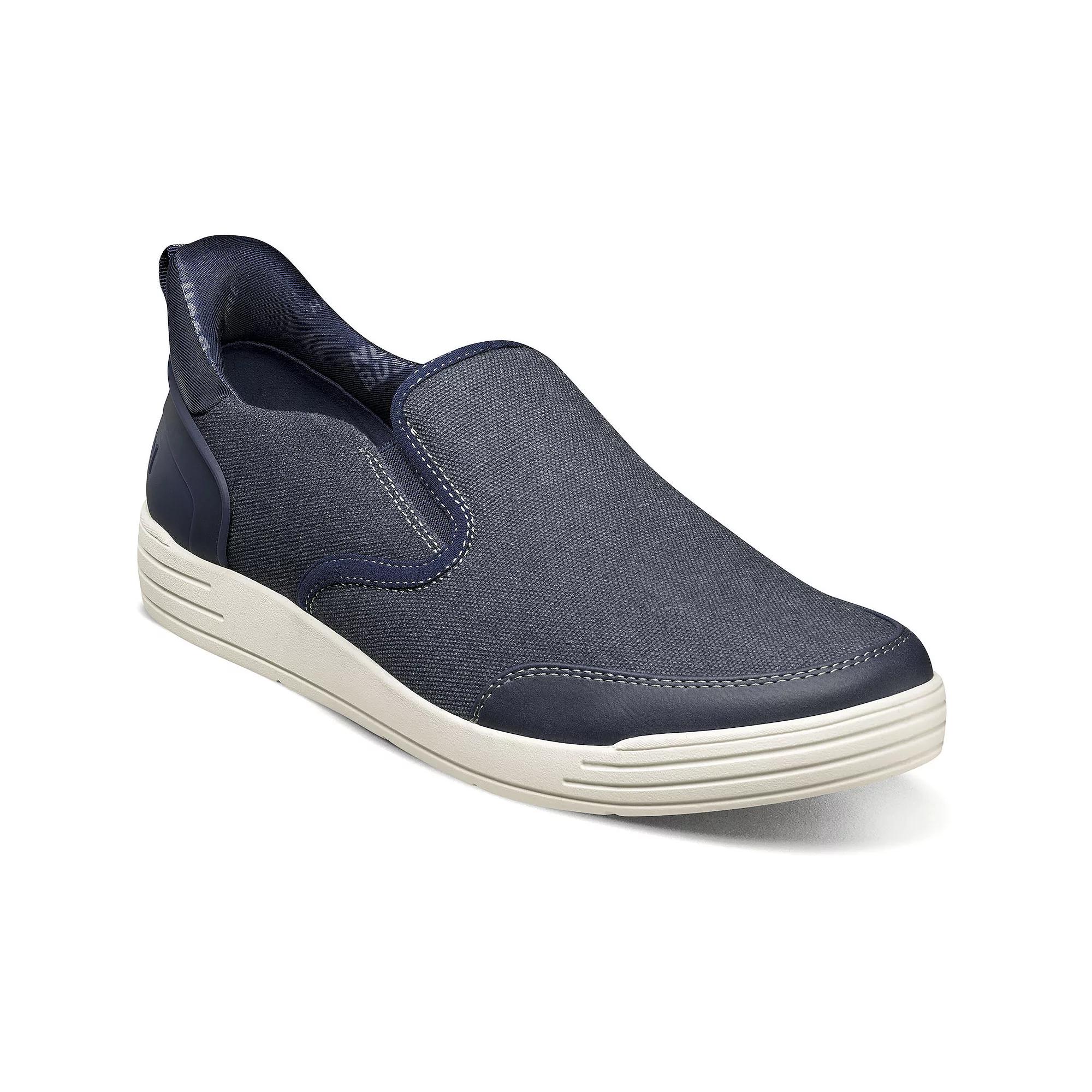 Nunn Bush® Kore City Walk EZ Hands Free Men's Canvas Slip-On Shoes,  Product Image