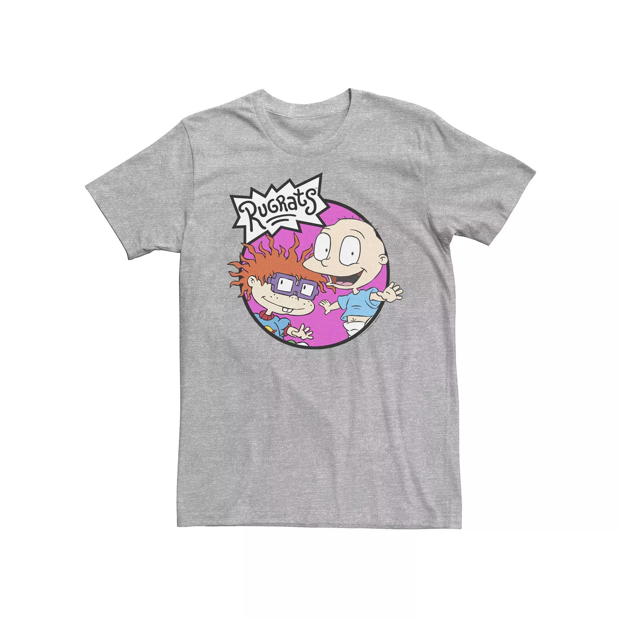 Men's Rugrats Tommy Chuckie Logo Tee,  Product Image