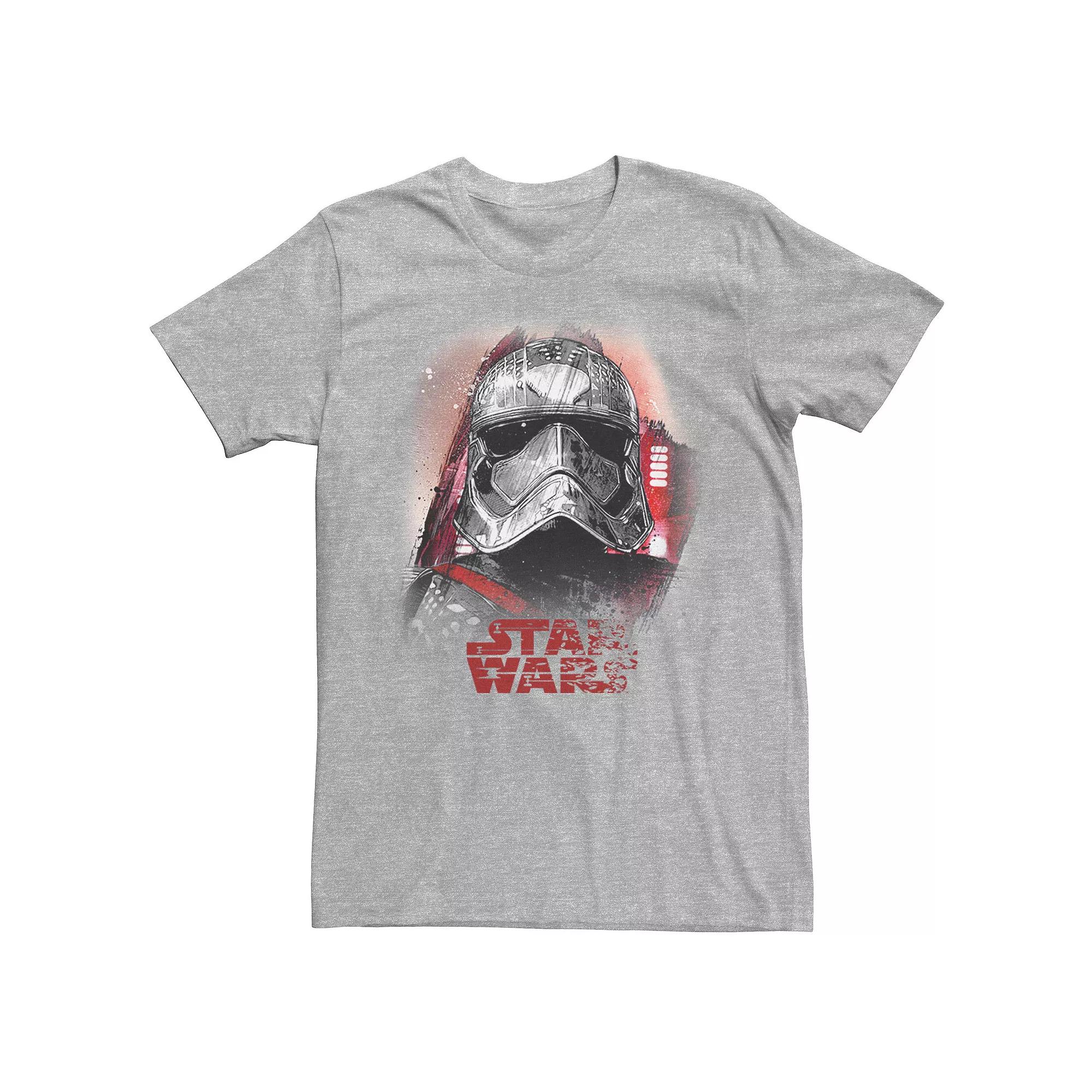 Men's Star Wars Last Jedi Captain Phasma Distress Tee,  Product Image