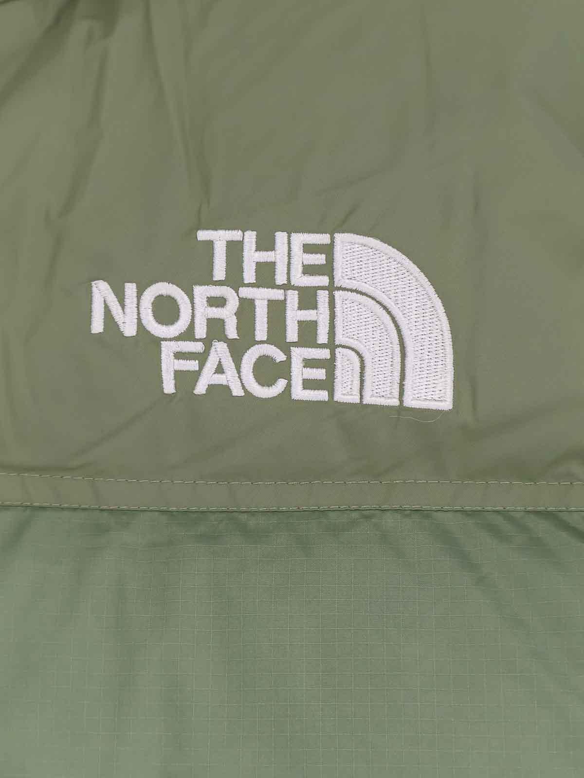 THE NORTH FACE Retro Nuptse 1996 Bark Mist Down Jacket In Green Product Image