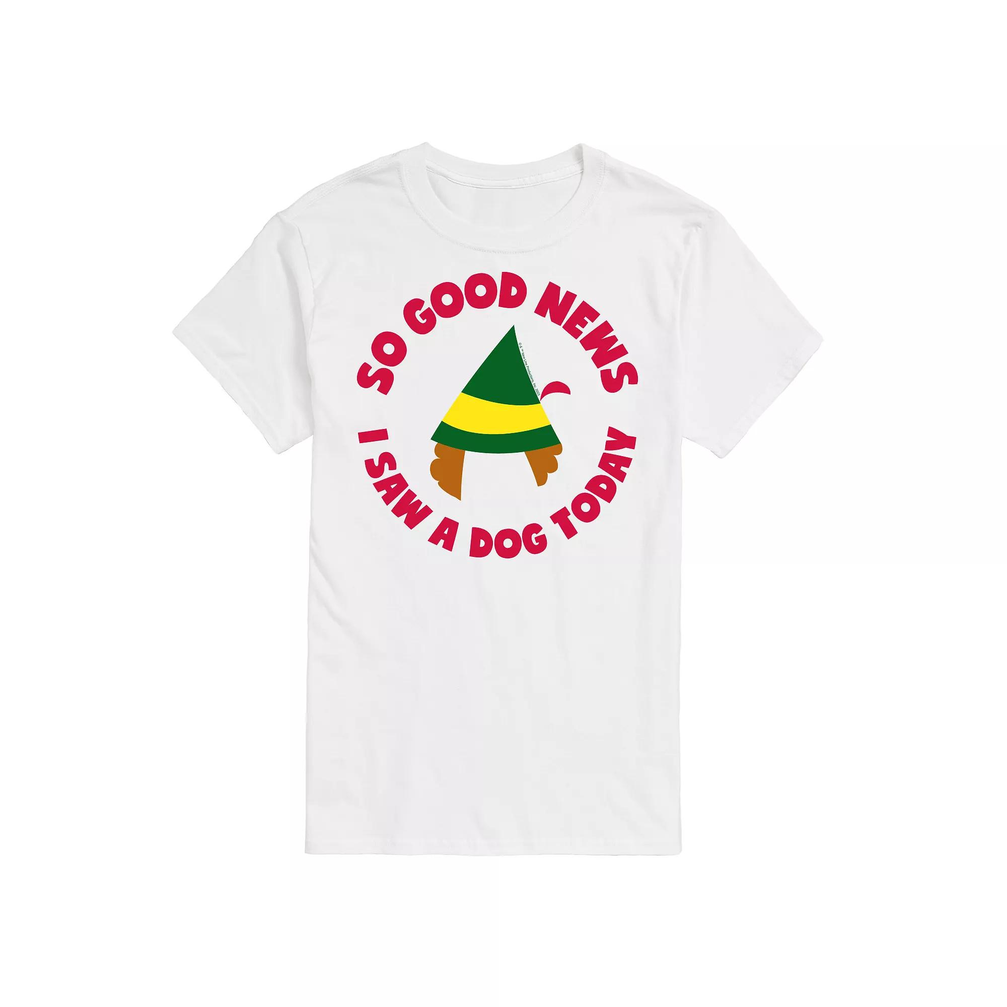 Men's Elf Saw A Dog Tee,  Product Image