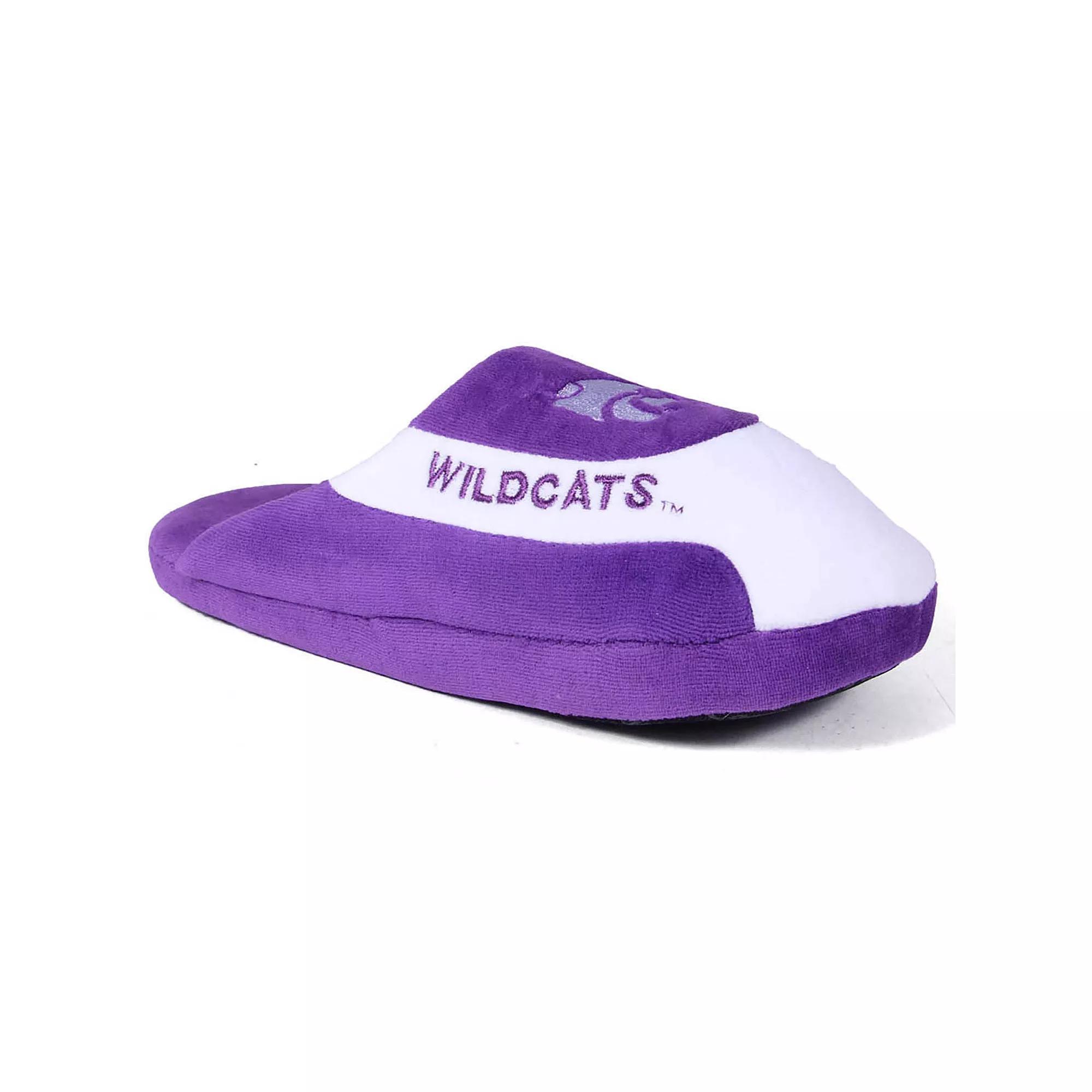 Unisex K-State Wildcats Low Pro Stripe Slip-On Slippers, Women's, Size: XL, Team Product Image