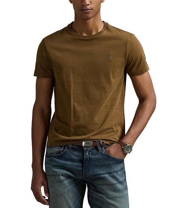 Polo Ralph Lauren Custom Slim Fit Jersey Crewneck Short Sleeve T-Shirt Product Image