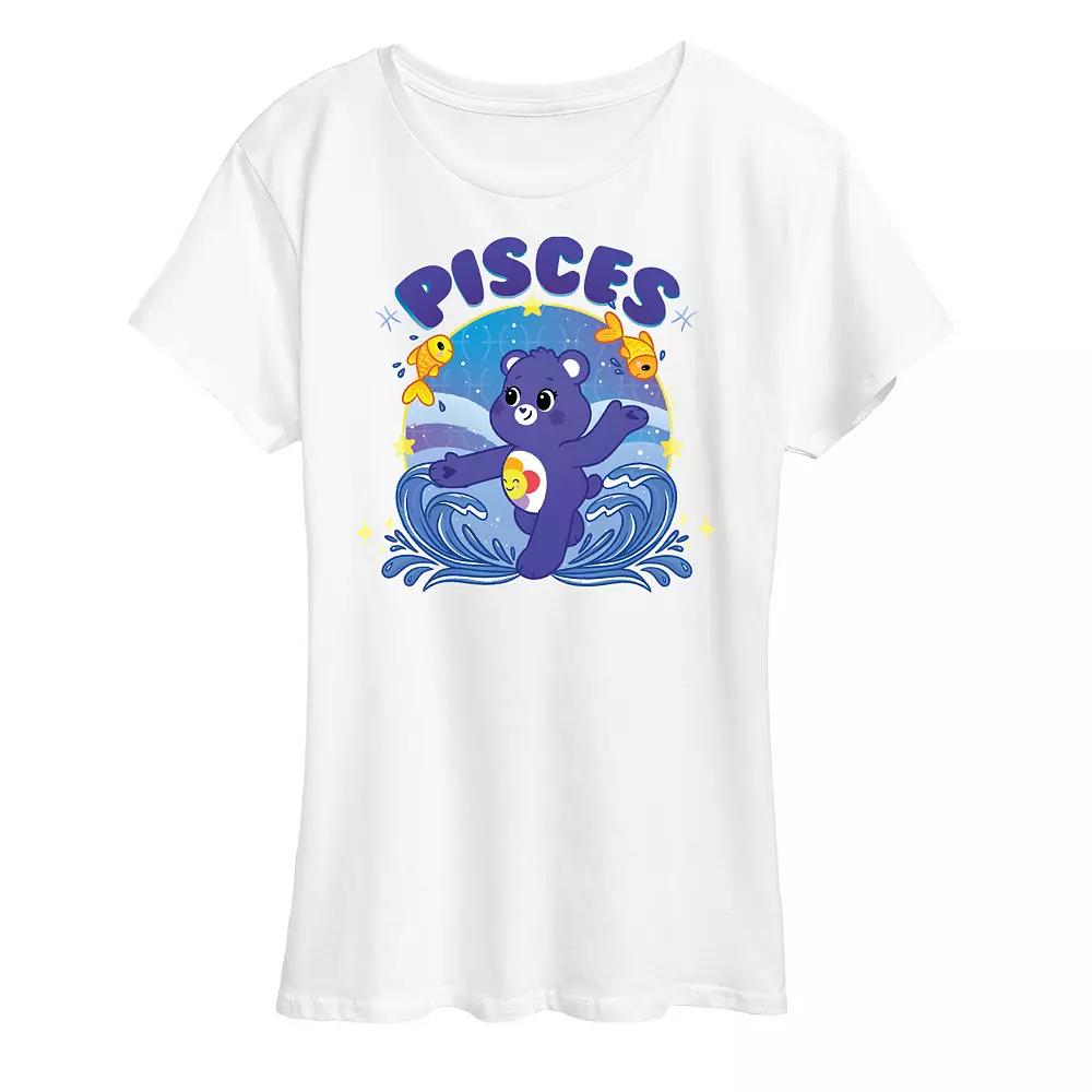 Women's Care Bears Pisces Graphic Tee, Girl's,  Product Image