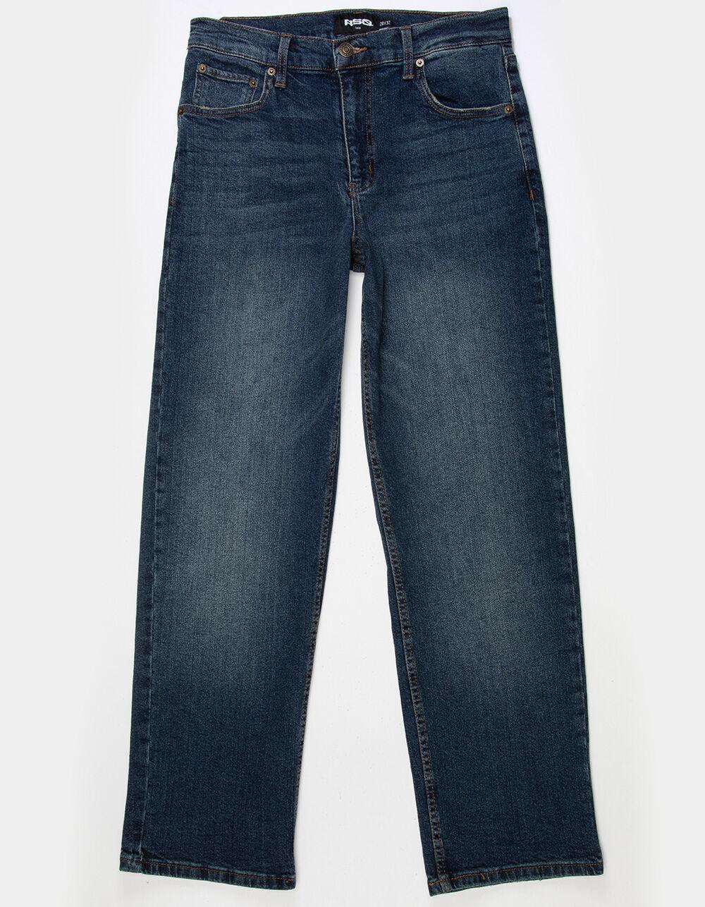 RSQ Mens Loose Fit Jeans - MEDIUM STONE Product Image