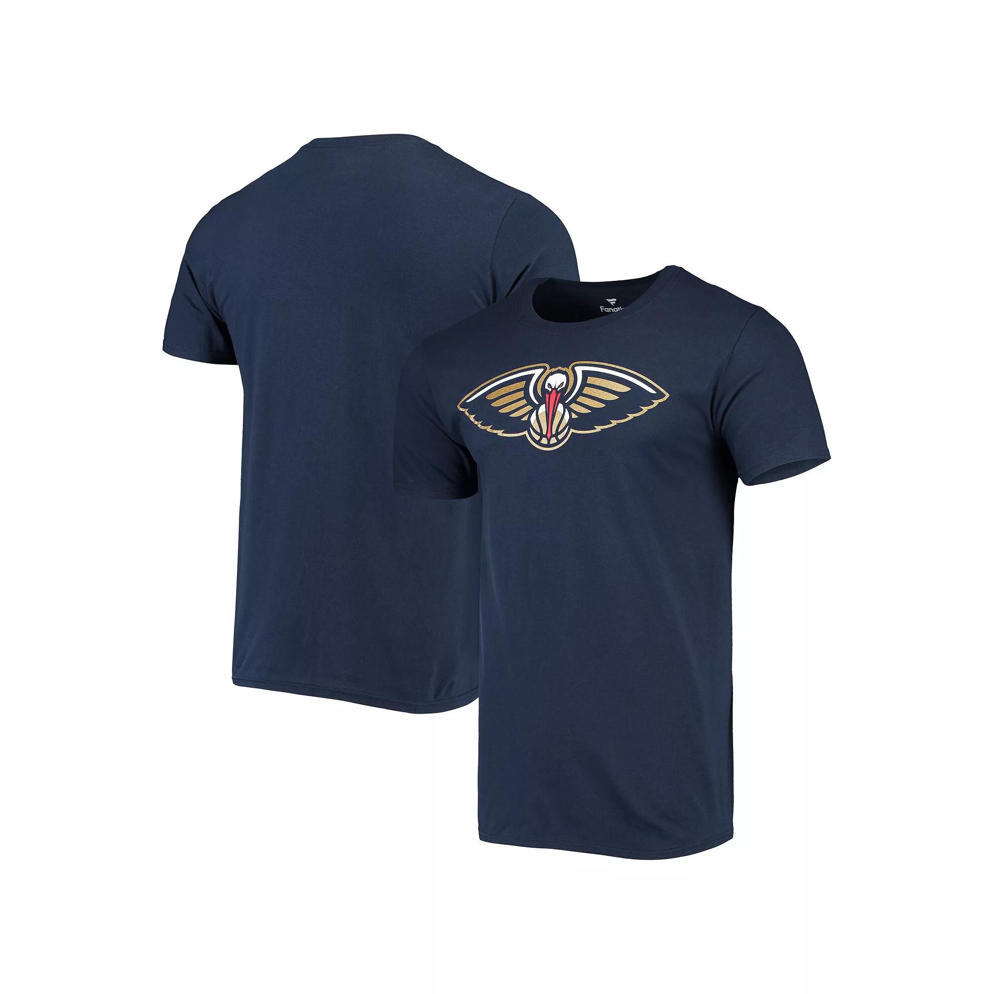 Men's Fanatics Branded Navy New Orleans Pelicans Primary Team Logo T-Shirt,  Product Image