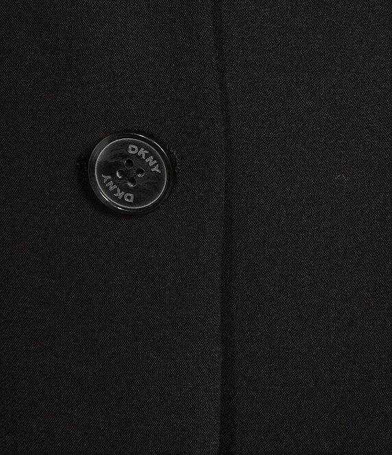 DKNY by Donna Karan Coordinating Notch Collar Long Sleeve Two Button Blazer Product Image