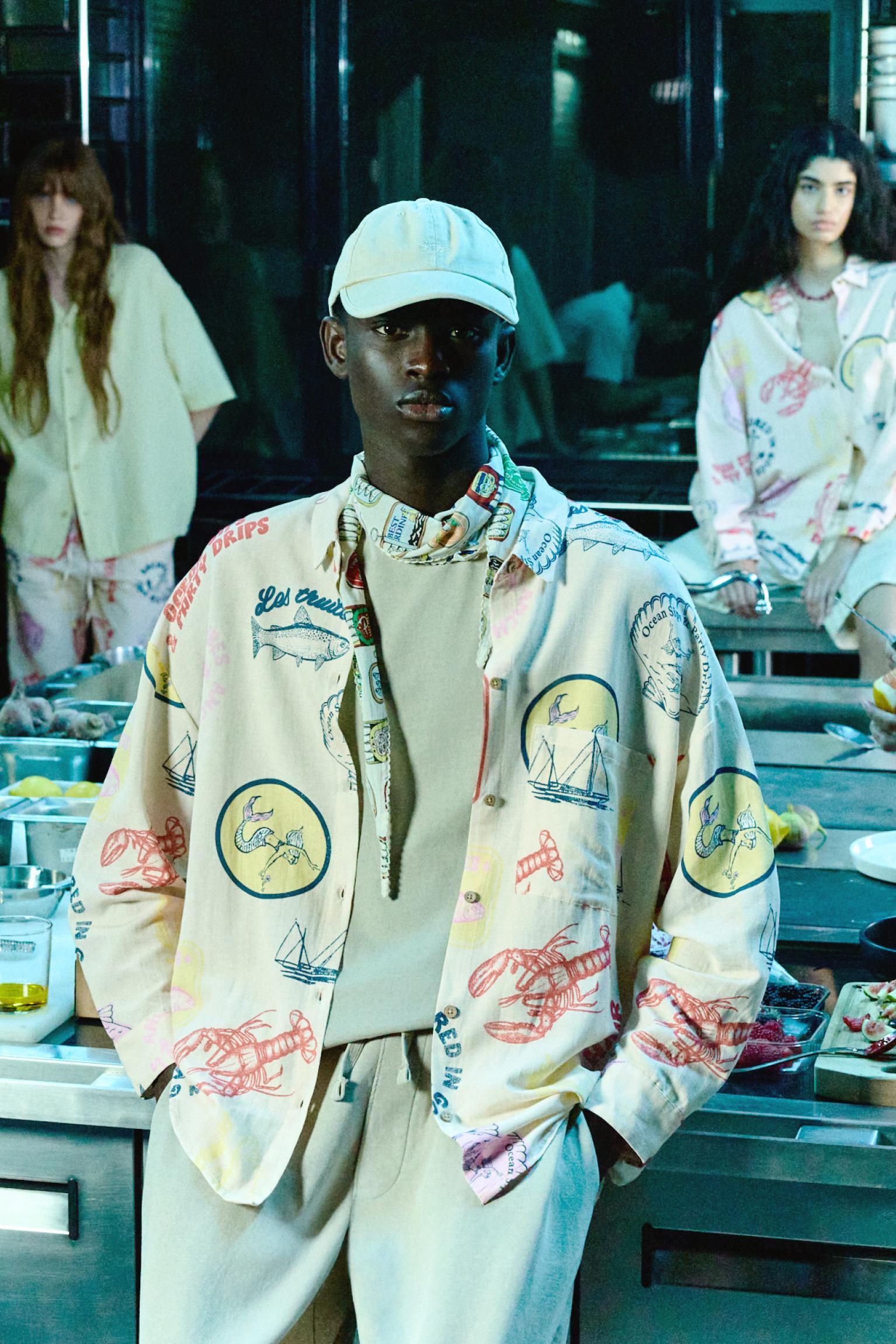 Printed long sleeve shirt Product Image