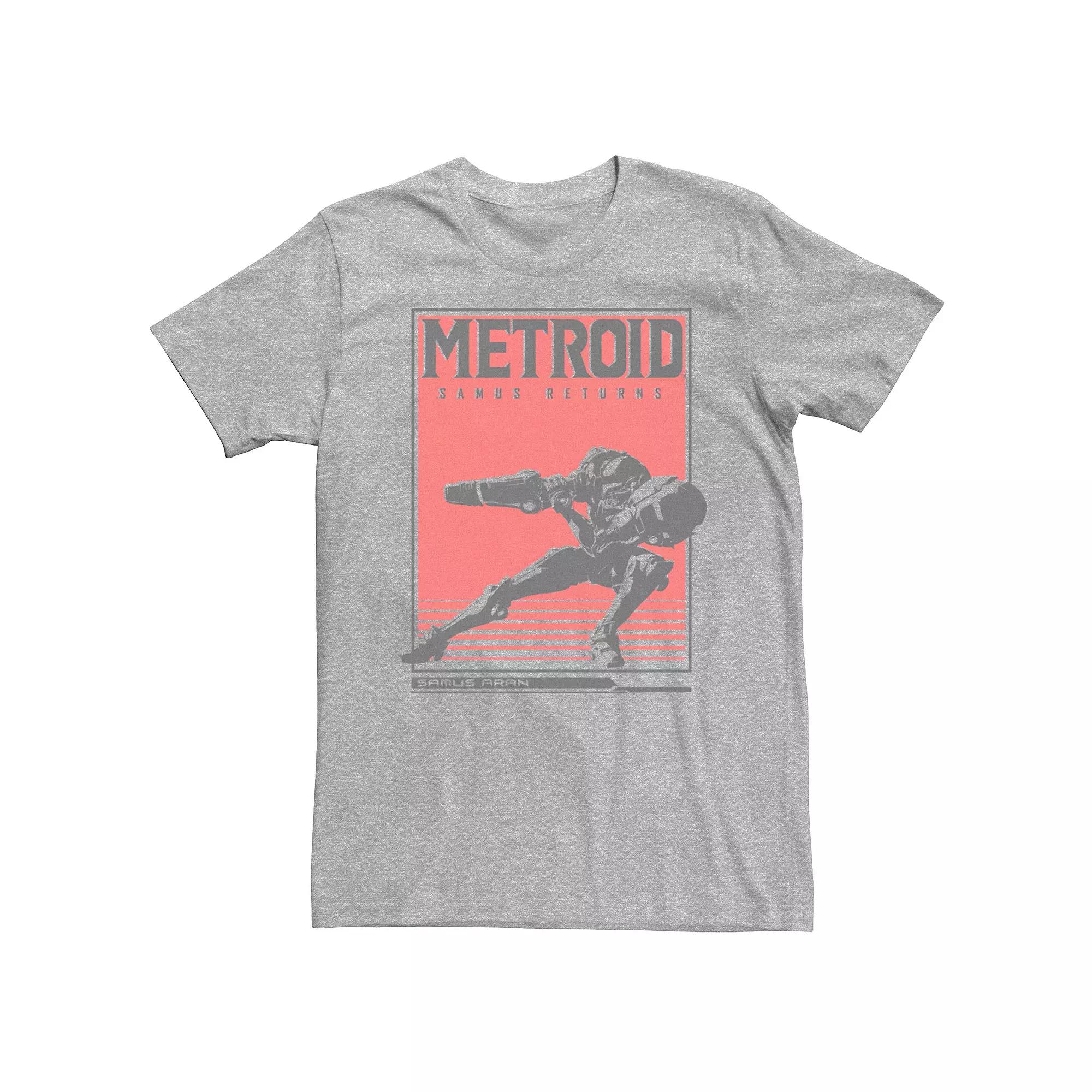Men's Nintendo Metroid Samus Return Tonal Poster Tee,  Product Image