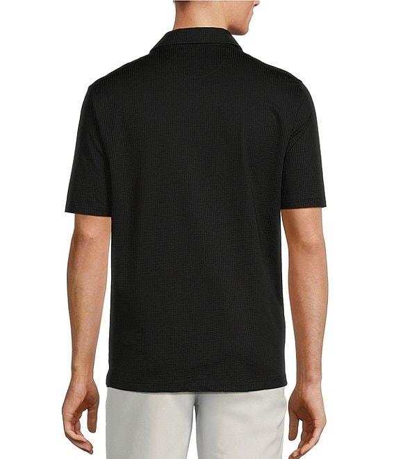 Hart Schaffner Marx Luxury Performance Short Sleeve Solid Polo Shirt Product Image