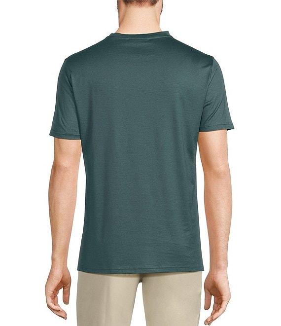 Murano Liquid Luxury Slim Fit Crew Neck Short Sleeve T-Shirt Product Image