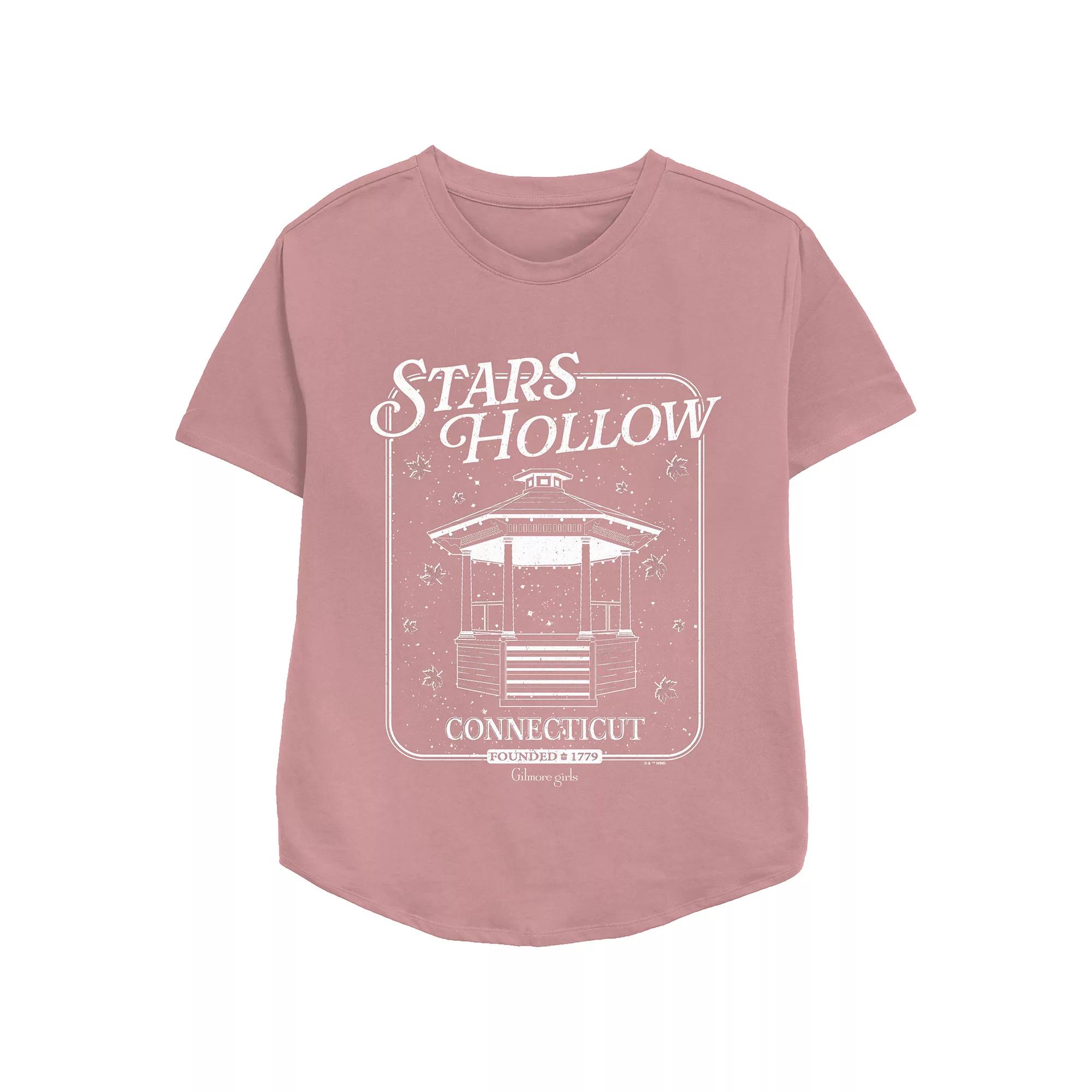Women's Gilmore Girls Stars Hollow Gazebo Relaxed Fit Graphic Tee, Girl's,  Product Image