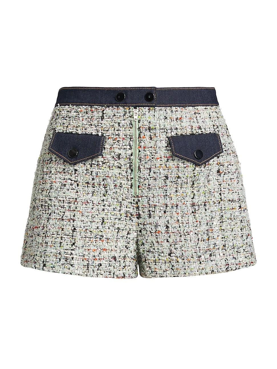 Womens Anya Zoe Boucl Shorts Product Image