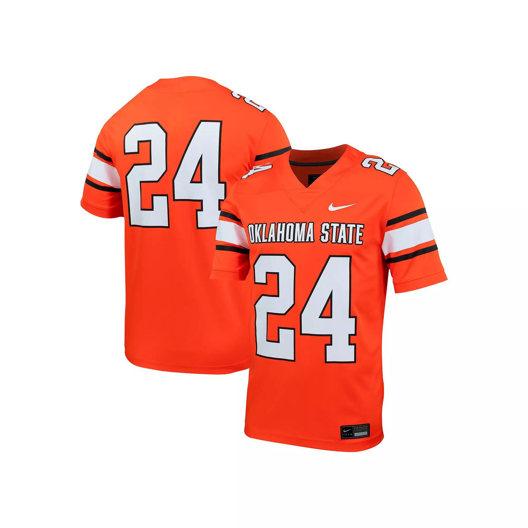 Men's Nike #24 Orange Oklahoma State Cowboys Untouchable Football Jersey,  Product Image