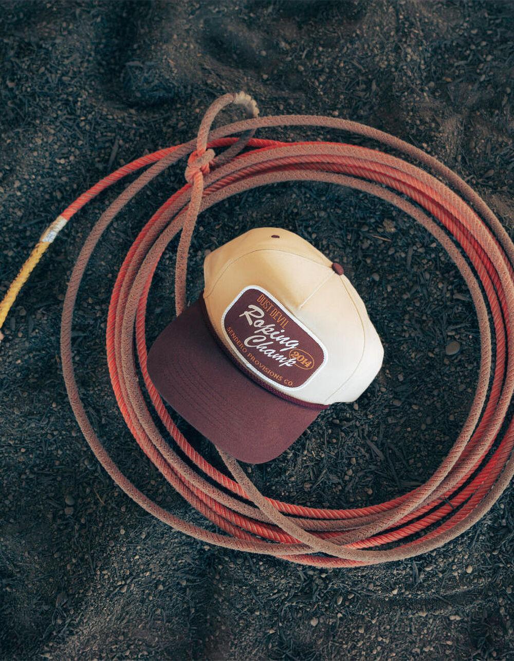 SENDERO PROVISIONS CO. Roping Champ Snapback Hat - NATURAL Product Image