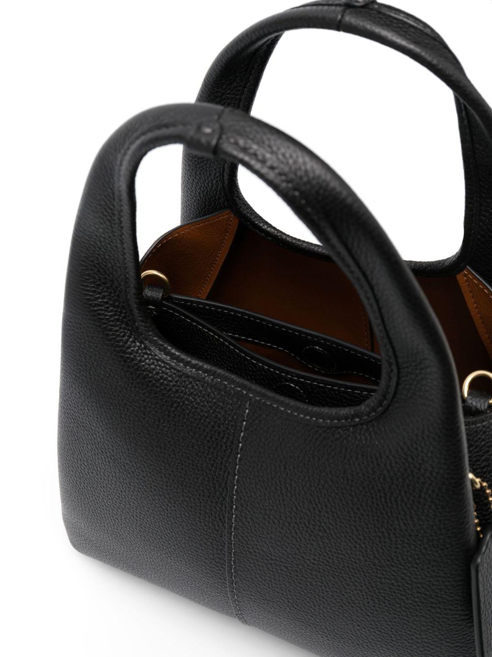 pebbled-leather tote bag Product Image