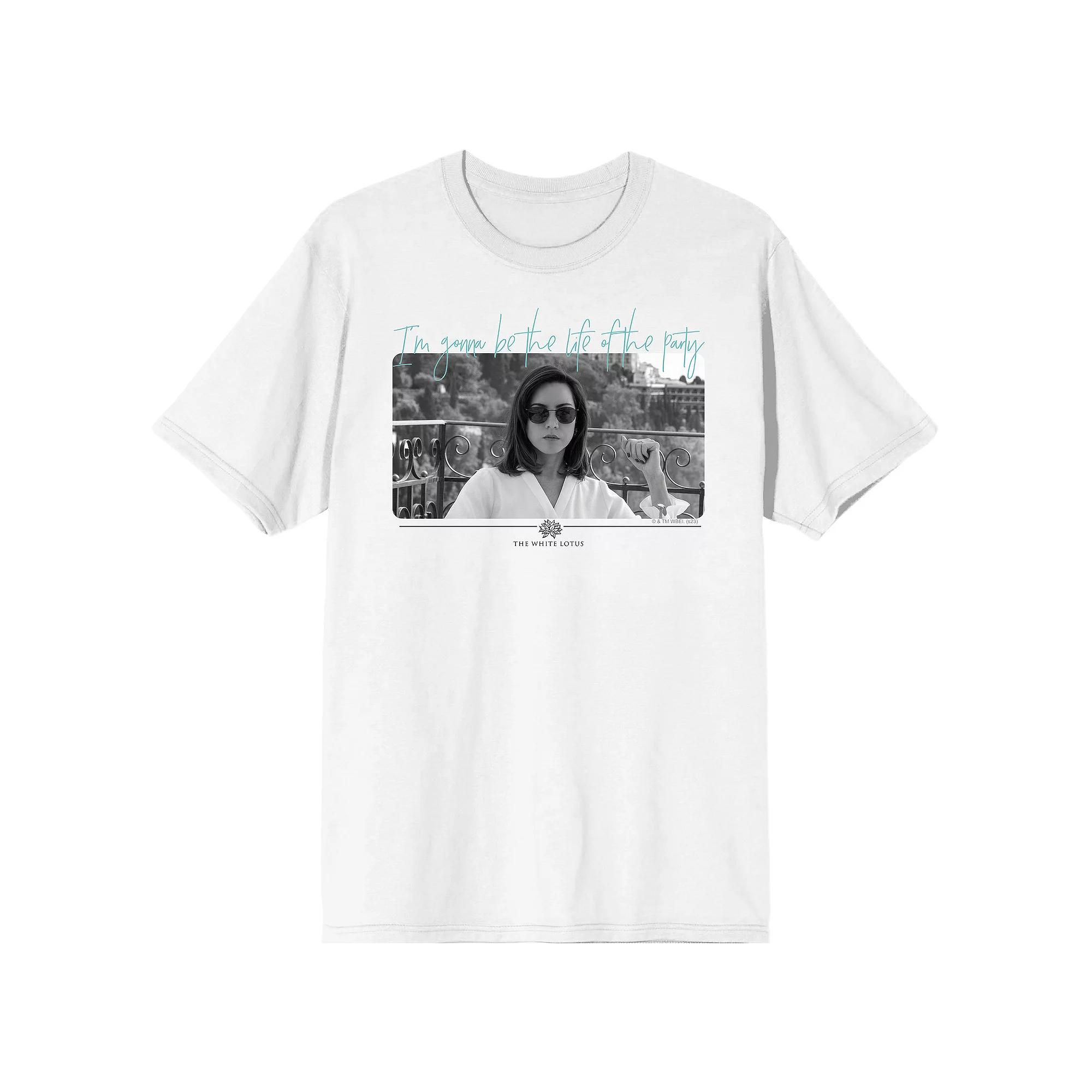 Men's White Lotus Harper Miller Short Sleeve Graphic Tee,  Product Image