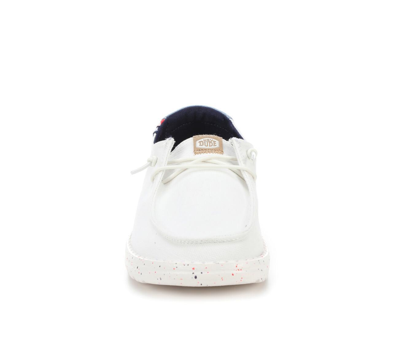 Women's HEYDUDE Wendy Americana Splatter Casual Shoes Product Image