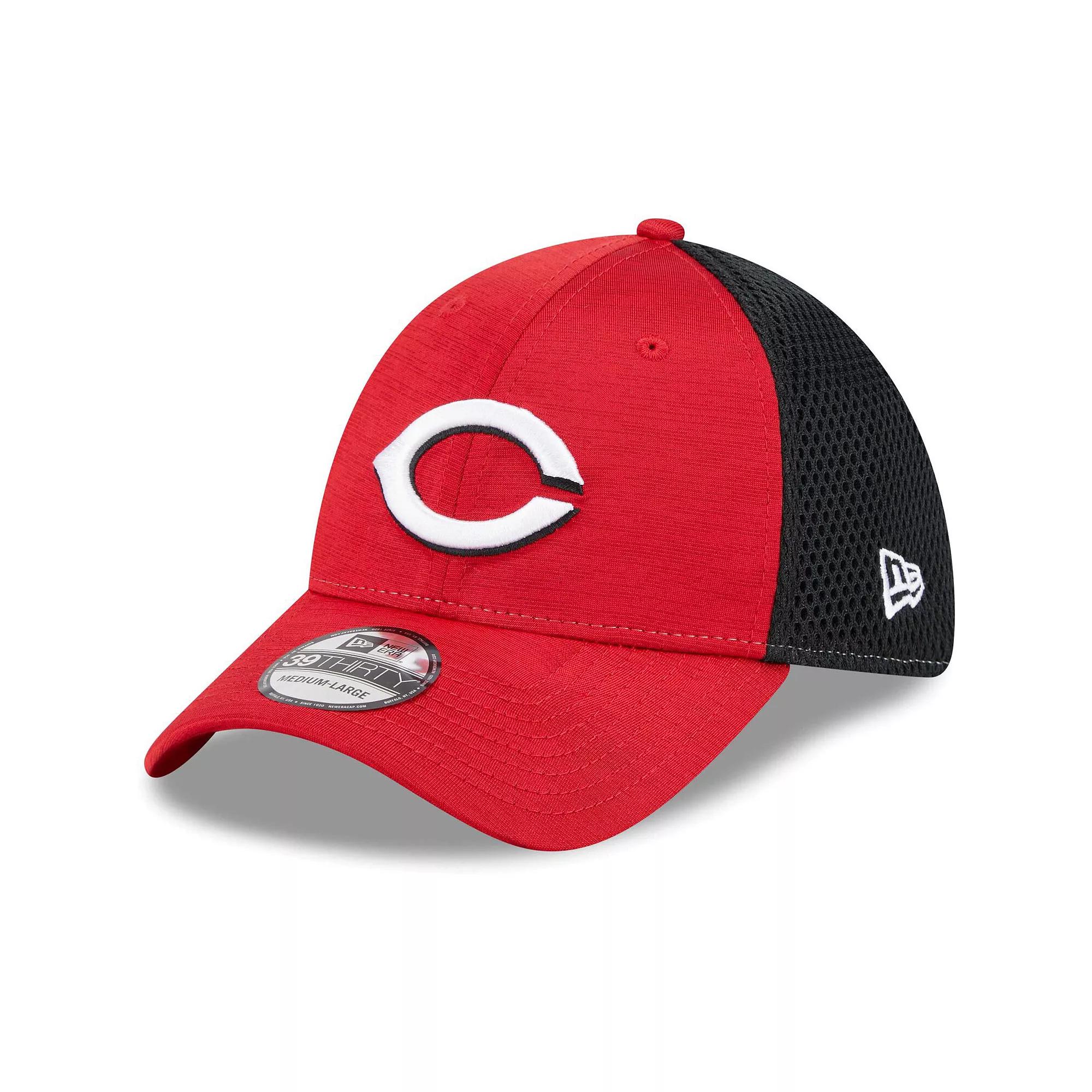 Men's New Era Red Cincinnati Reds Neo 39THIRTY Flex Hat,  Product Image