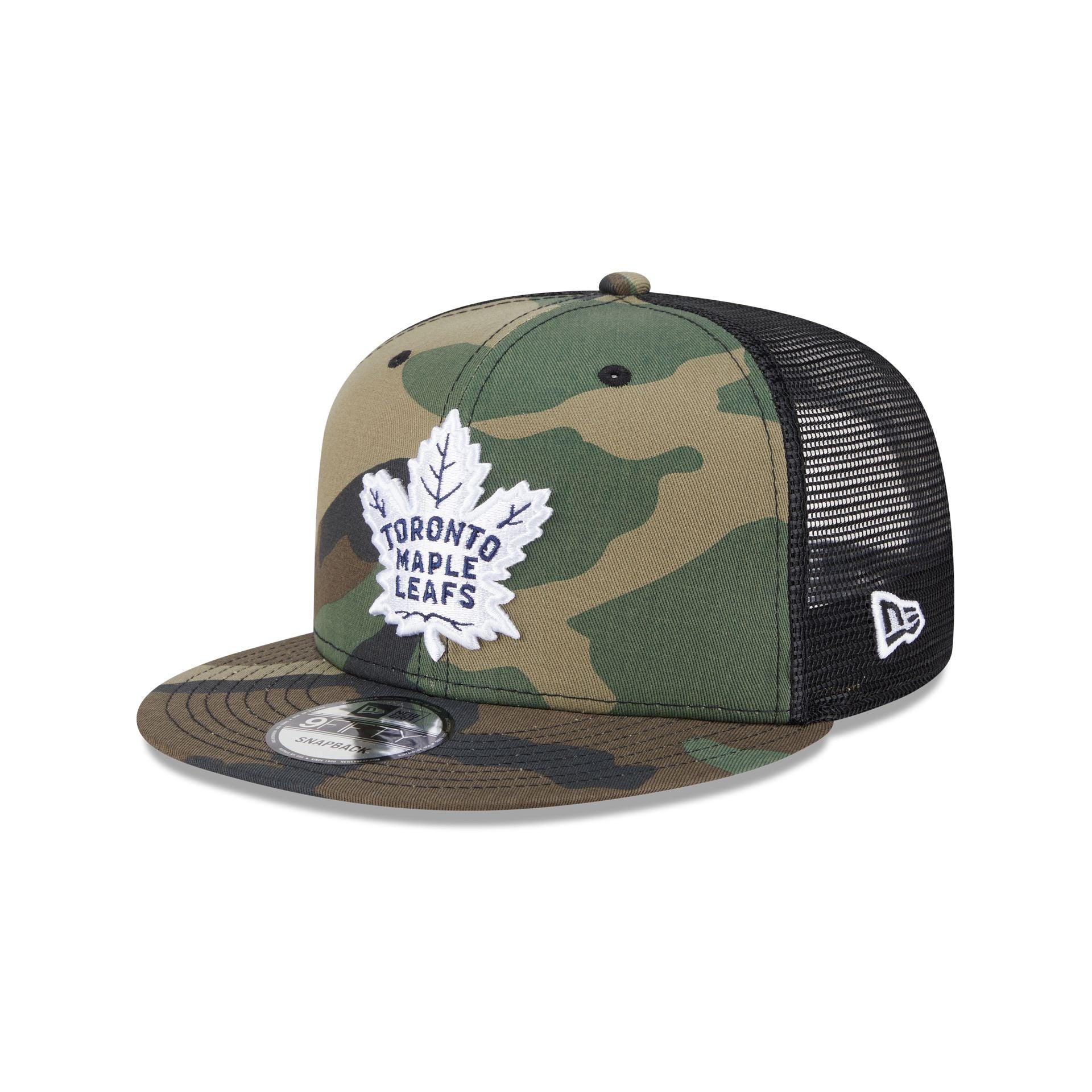 Toronto Maple Leafs Camo 9FIFTY Trucker Hat Male Product Image