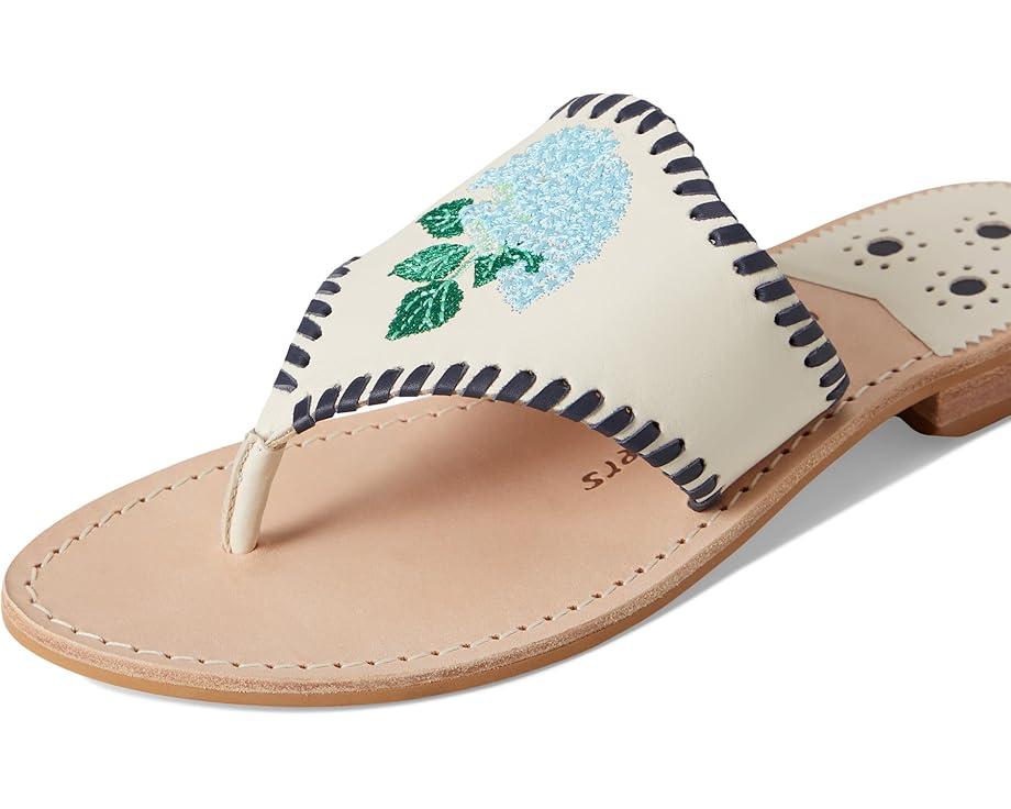 Jacks Flat Jeweled Sandals Product Image