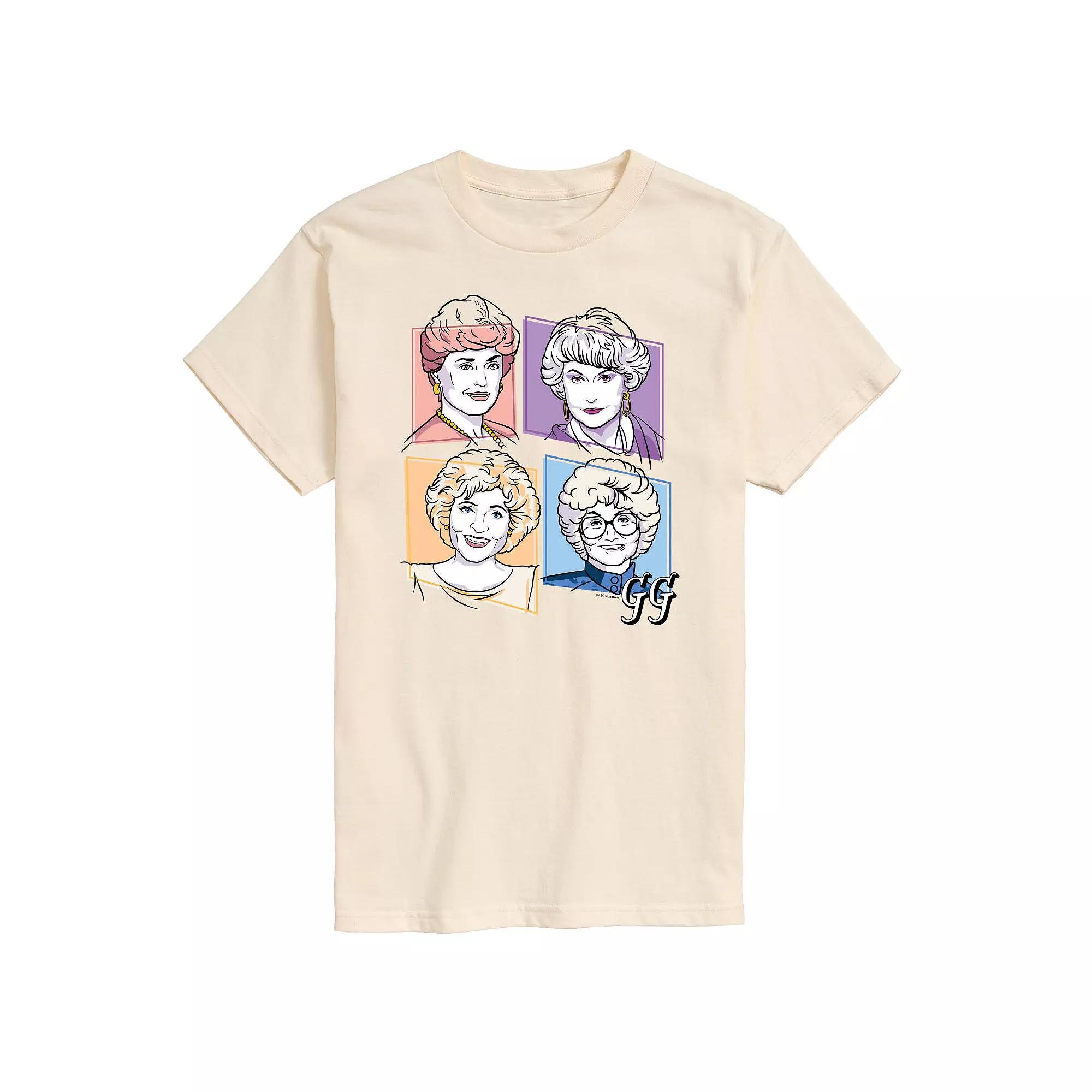 Men's Golden Girls Grid Tee,  Product Image