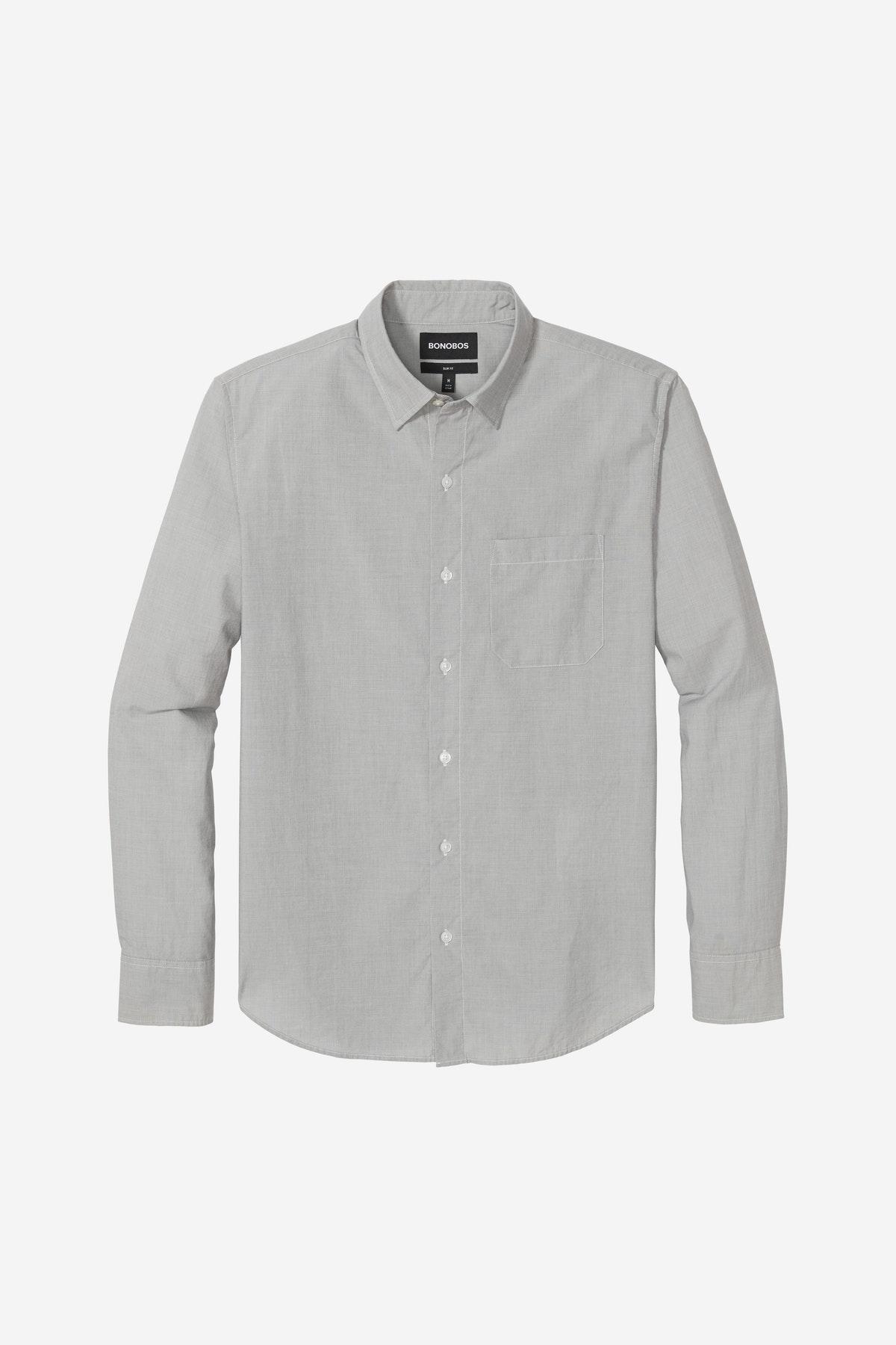 Washed Button-Down Shirt Product Image
