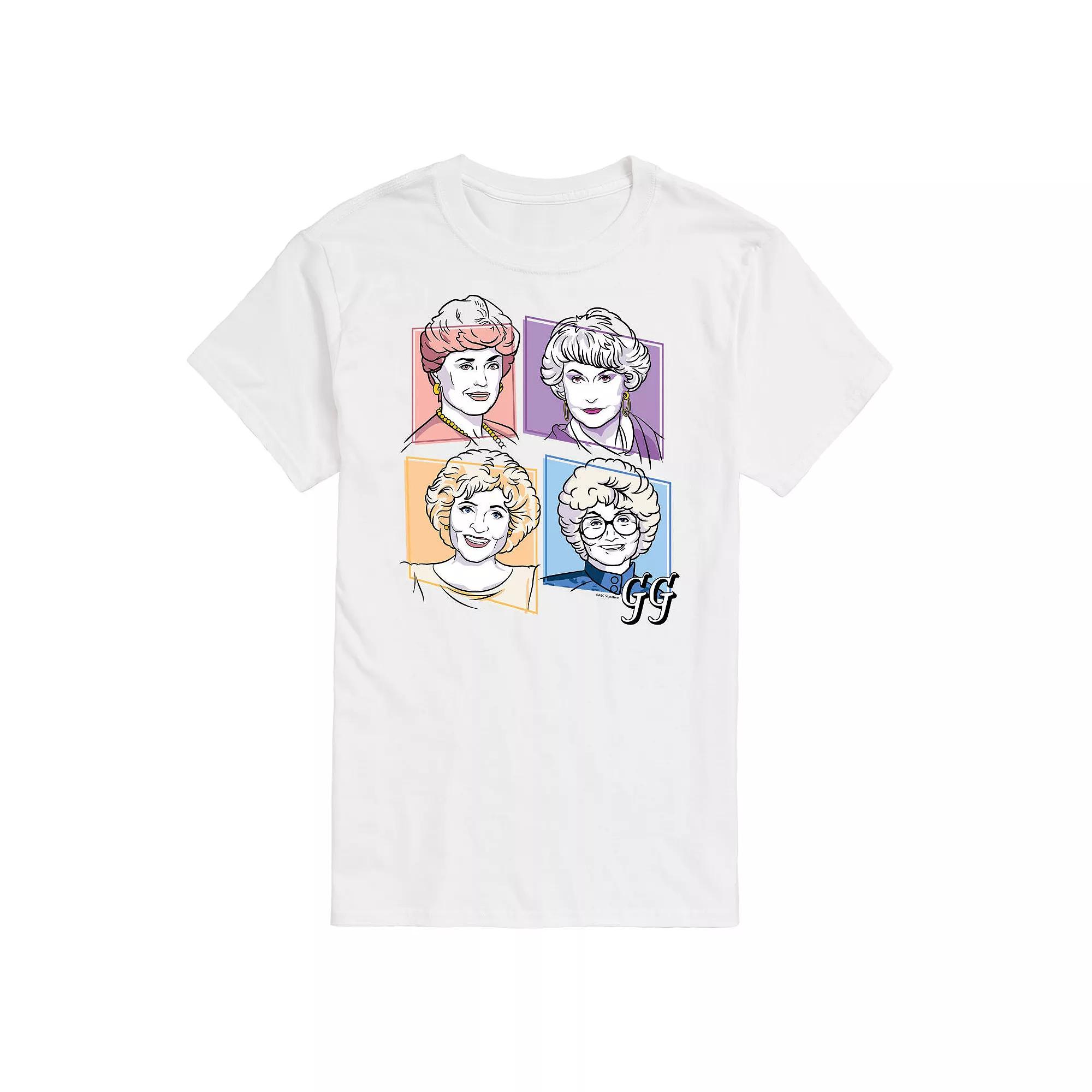 Men's Golden Girls Grid Tee,  Product Image