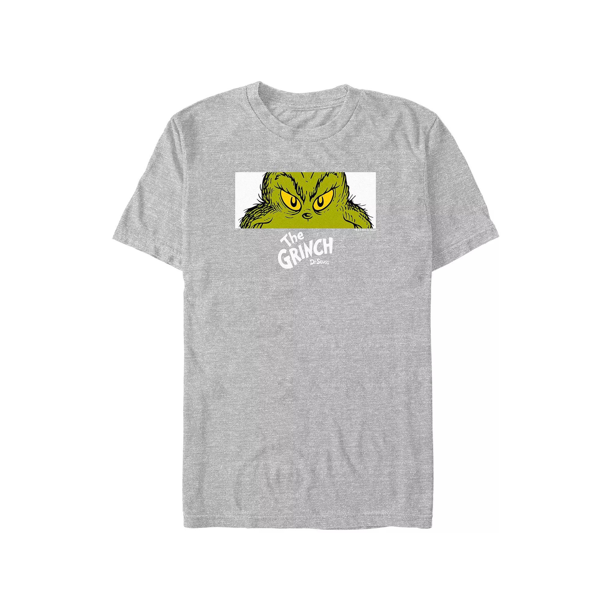 Big & Tall Dr. Seuss Grinch Naughty Eyes Graphic Tee, Men's,  Product Image