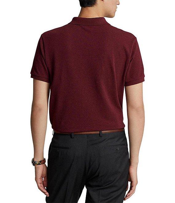 Polo Ralph Lauren Custom-Slim Fit Mesh Short-Sleeve Polo Shirt Product Image