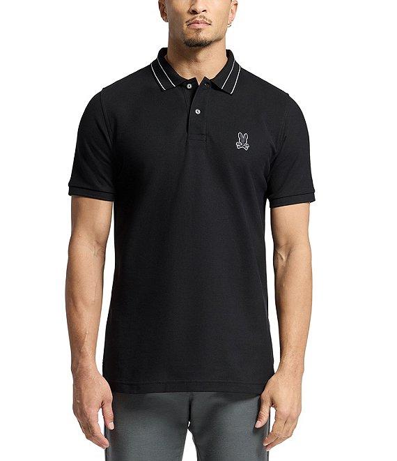 Psycho Bunny Ivins Pima Pique Short Sleeve Polo Shirt Product Image
