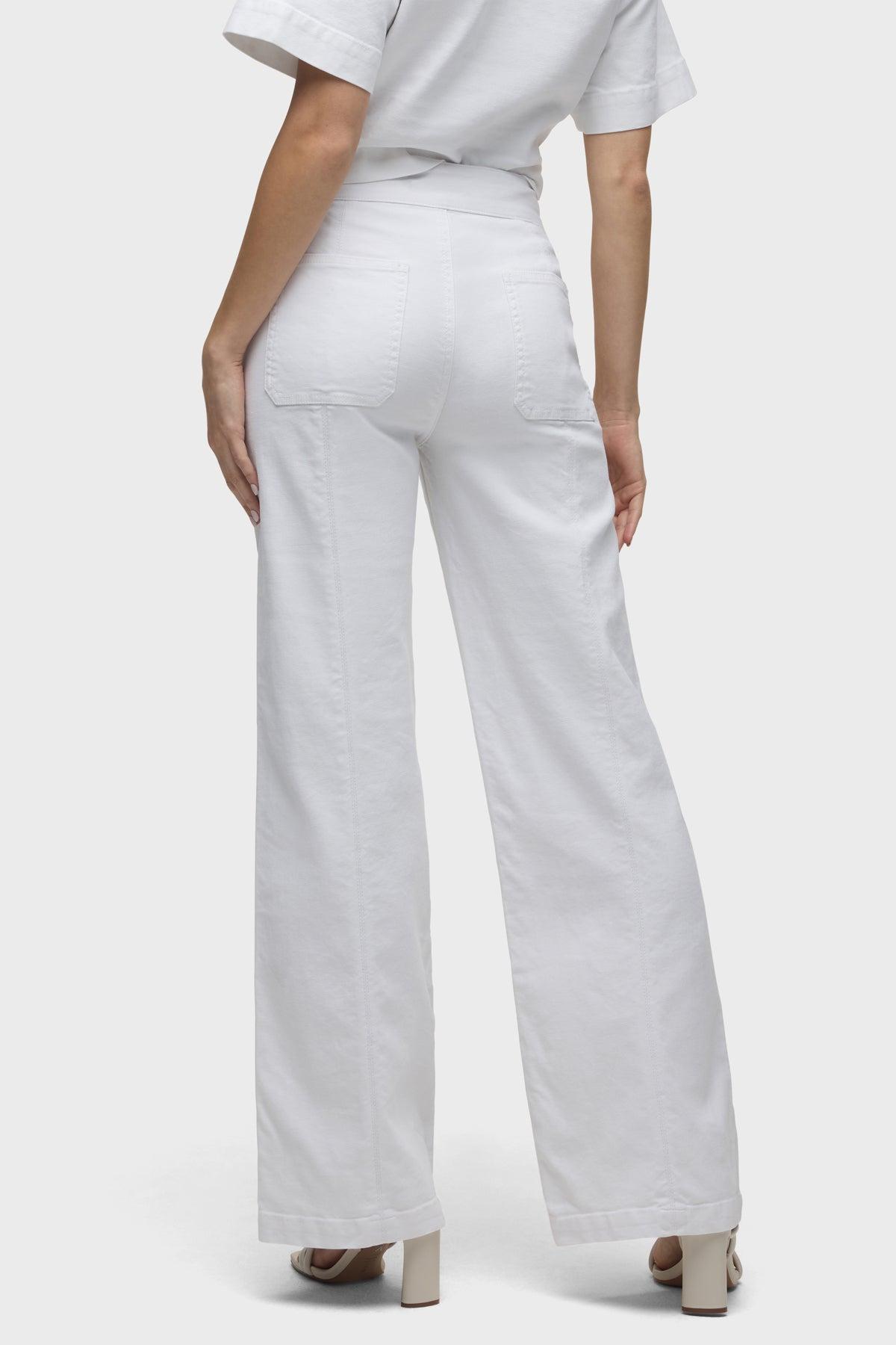 Tie Waist Pintucked Trouser Pant Female Product Image