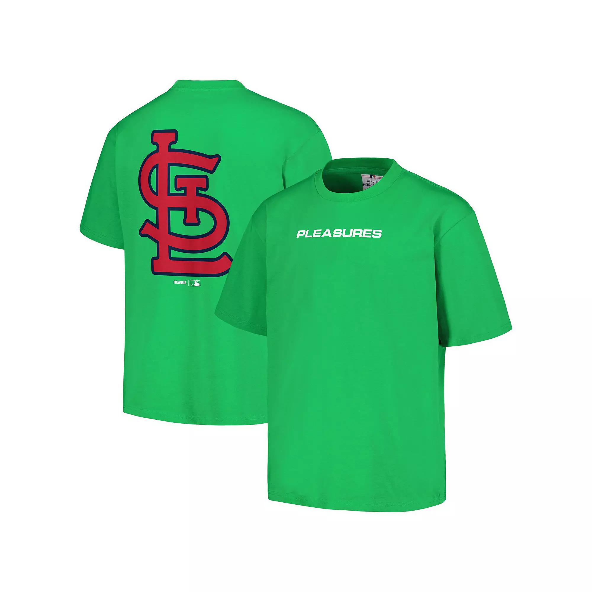 Men's PLEASURES Green St. Louis Cardinals Ballpark T-Shirt,  Product Image
