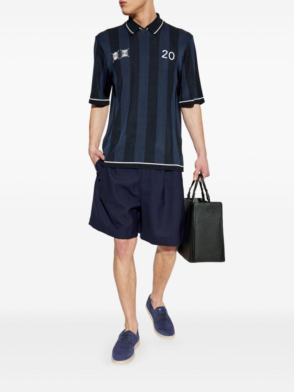 pleated belted shorts Product Image