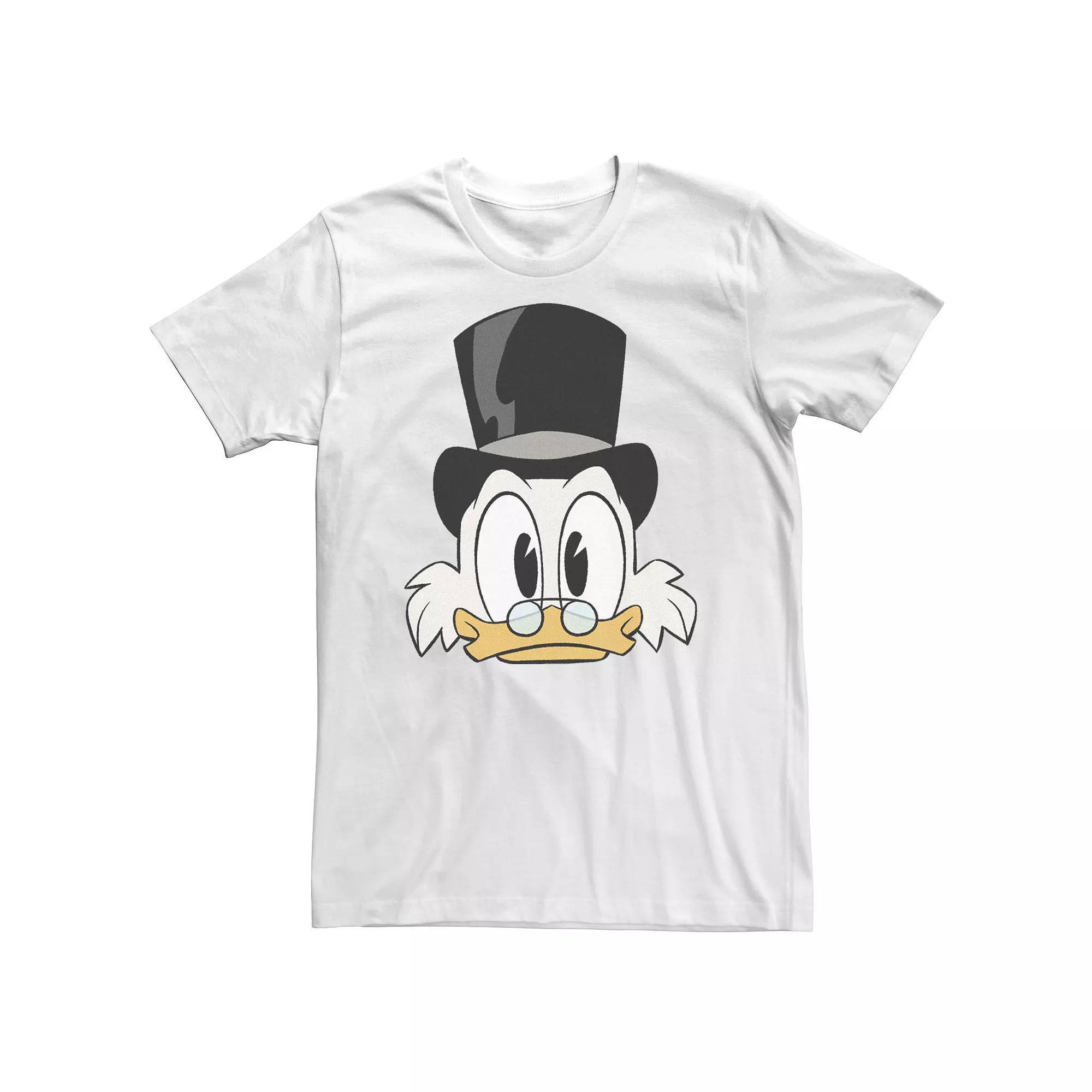Big & Tall Disney DuckTales Scrooge McDuck Big Face Tee, Men's,  Product Image