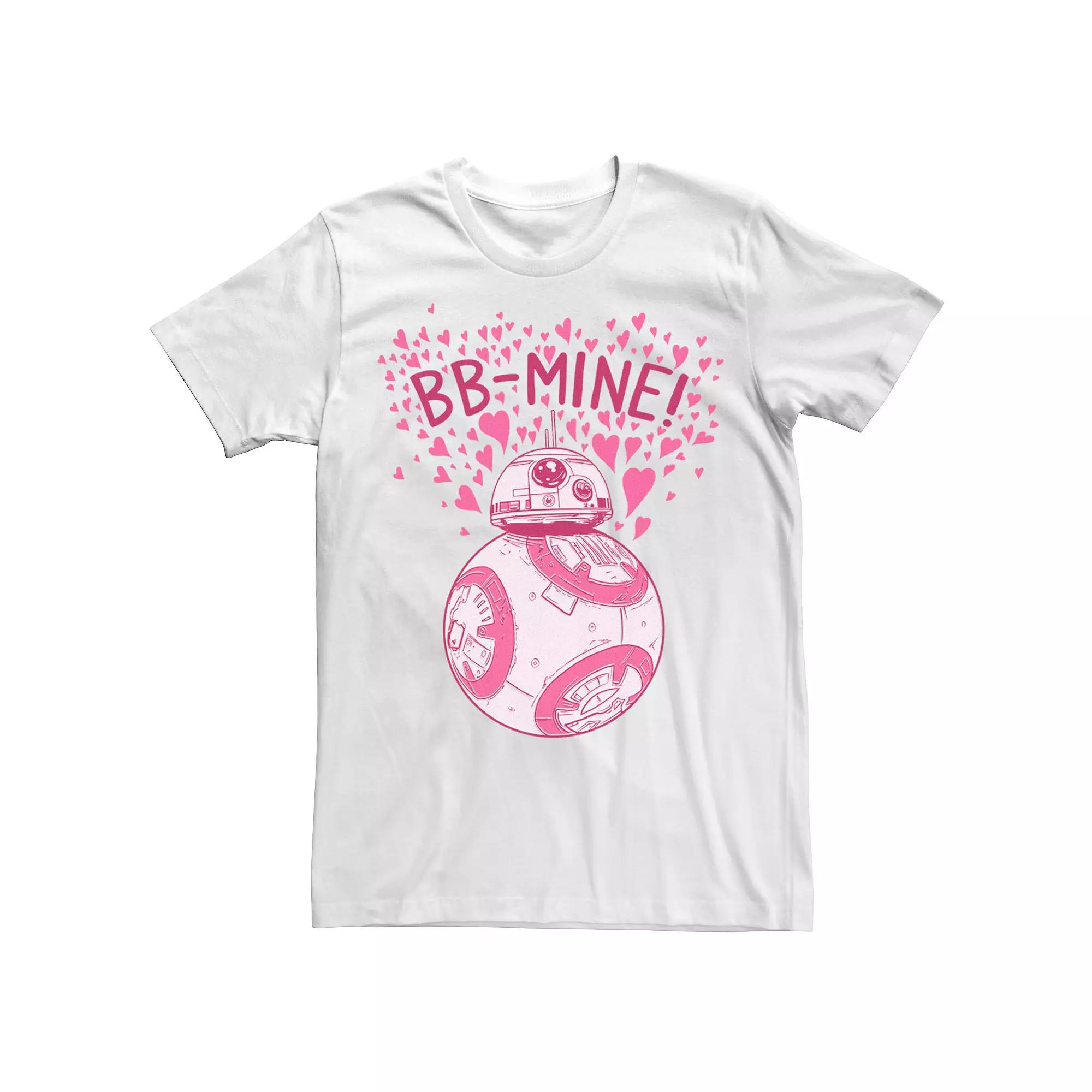 Men's Star Wars BB-8 Be Mine Valentine's Day Tee,  Product Image