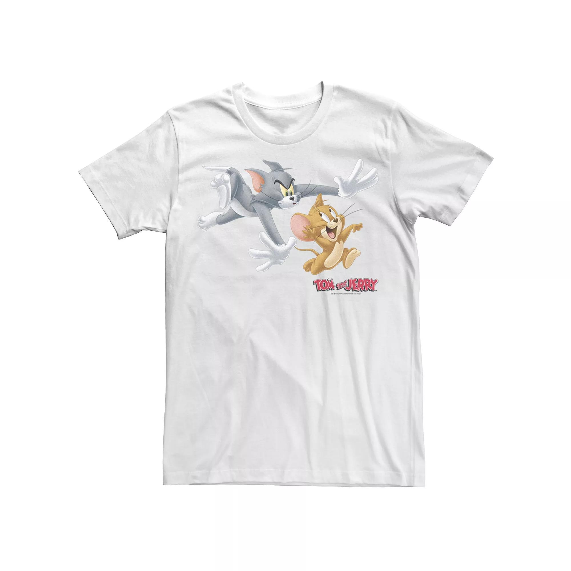 Mens Tom And Jerry Classic Style Chase Portrait Hoodie, Men's,  Product Image