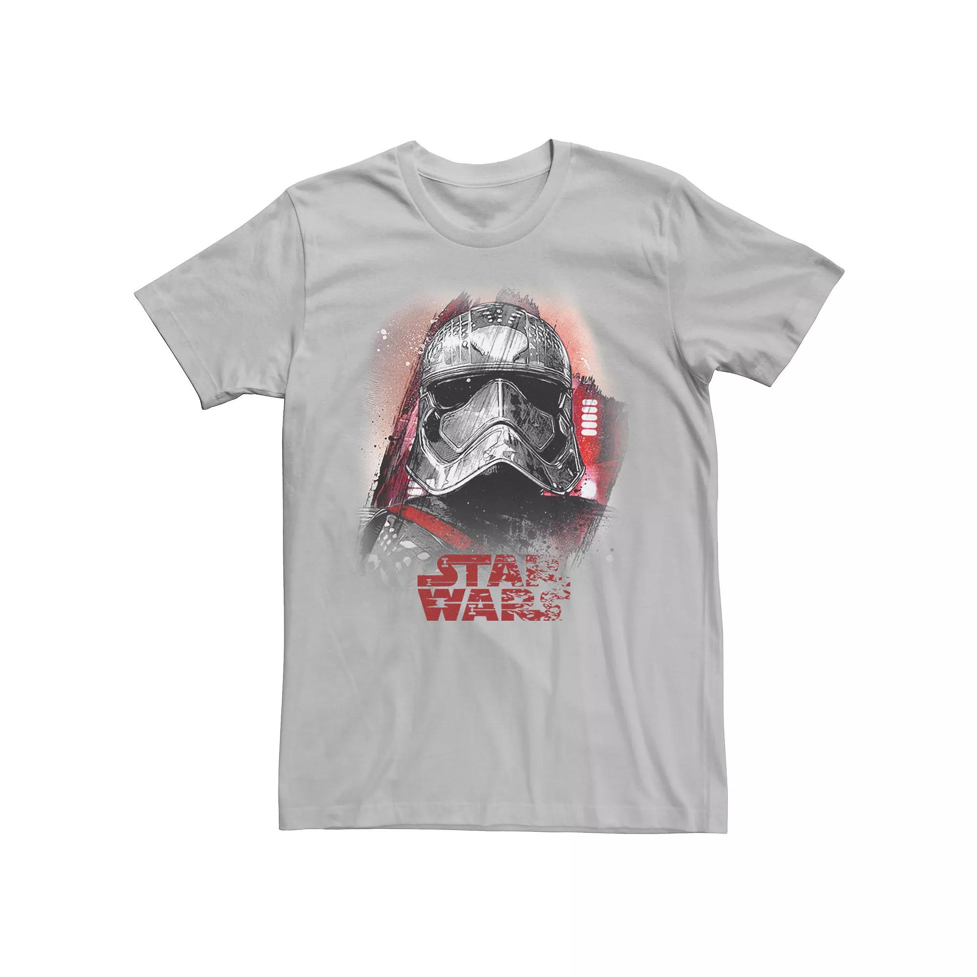 Men's Star Wars Last Jedi Captain Phasma Distress Tee,  Product Image