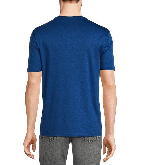 Murano Liquid Luxury Interlock Crew Neck Short Sleeve T-Shirt Product Image