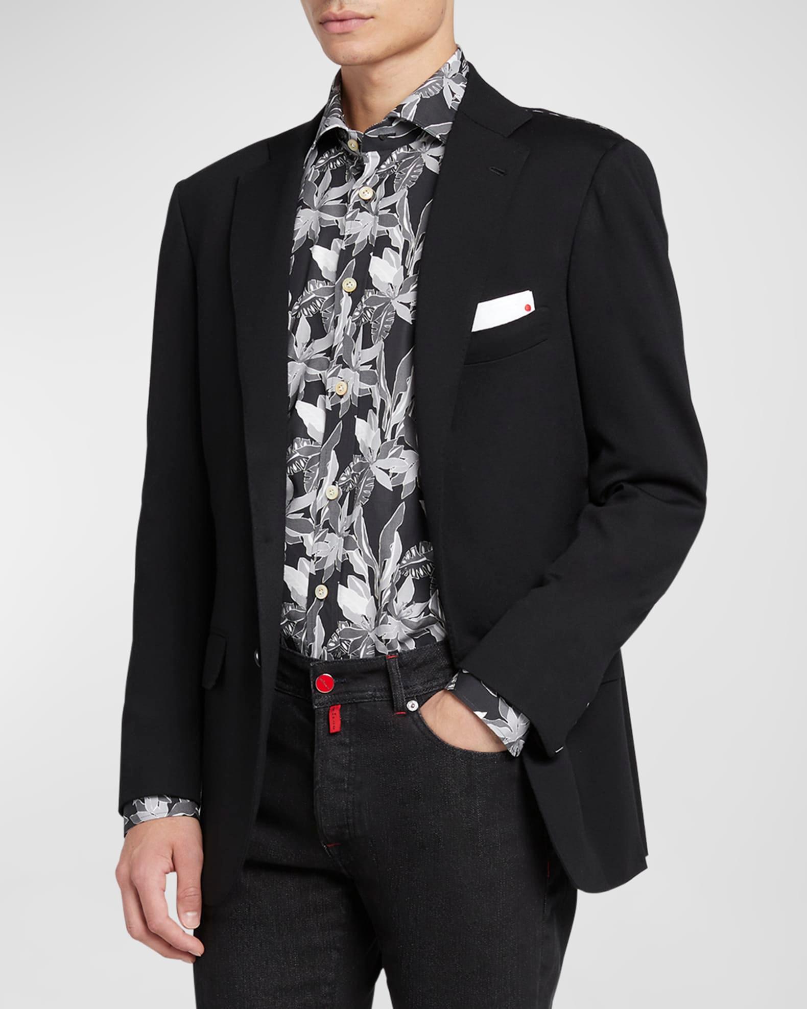 Men's Wool Jersey Blazer Product Image