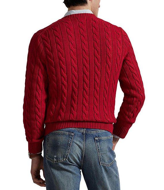 Polo Ralph Lauren Cable Knit Cotton Sweater Product Image